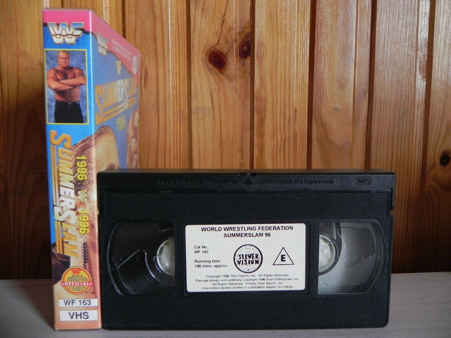 WWF - Summerslam 1996 - Oposites Attack - Shawn Michaels - Owen Hart - VHS-