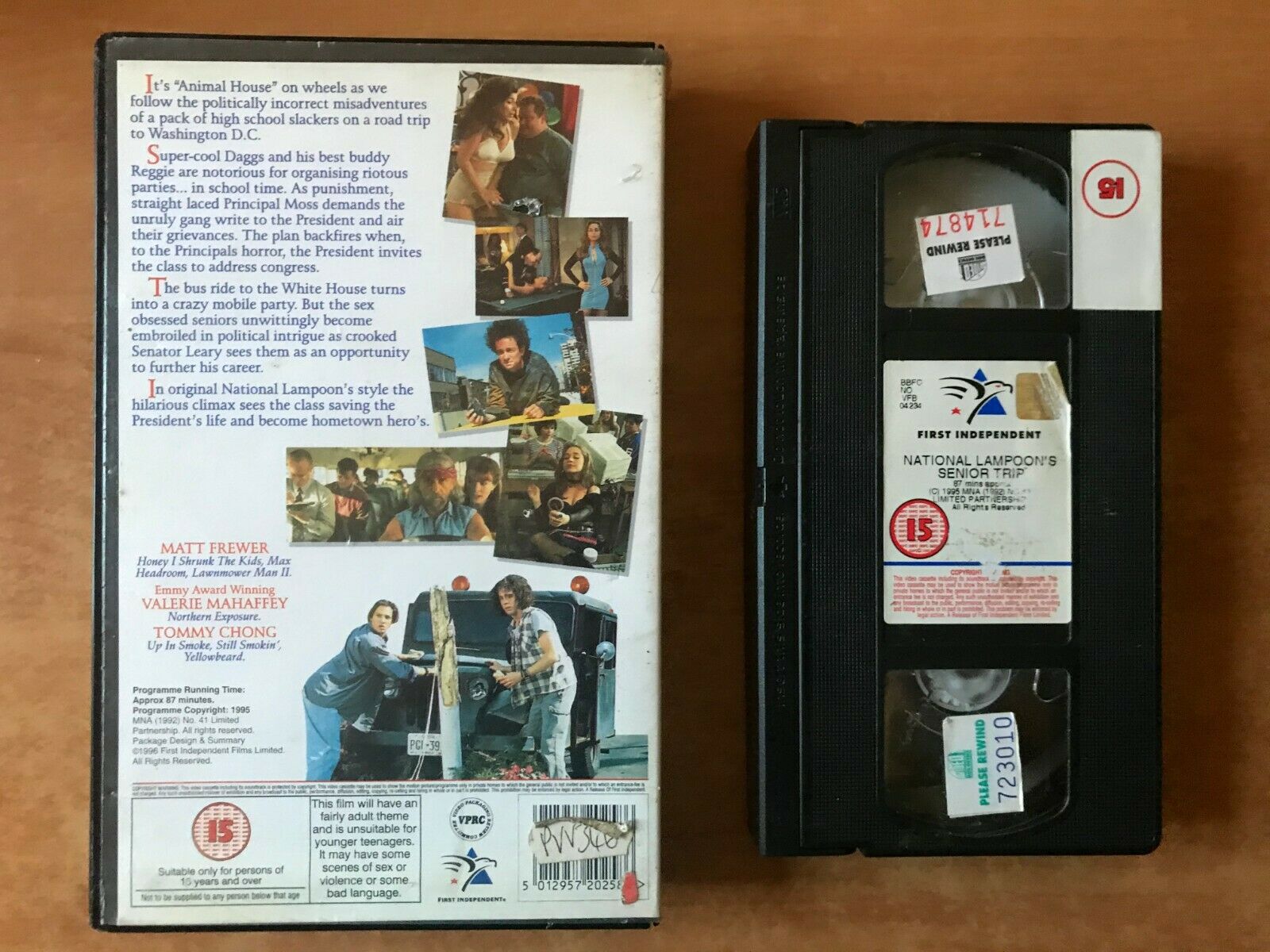 Senior Trip [National Lampoon's]: (1995) Comedy - Large Box [Rental] Pal VHS-