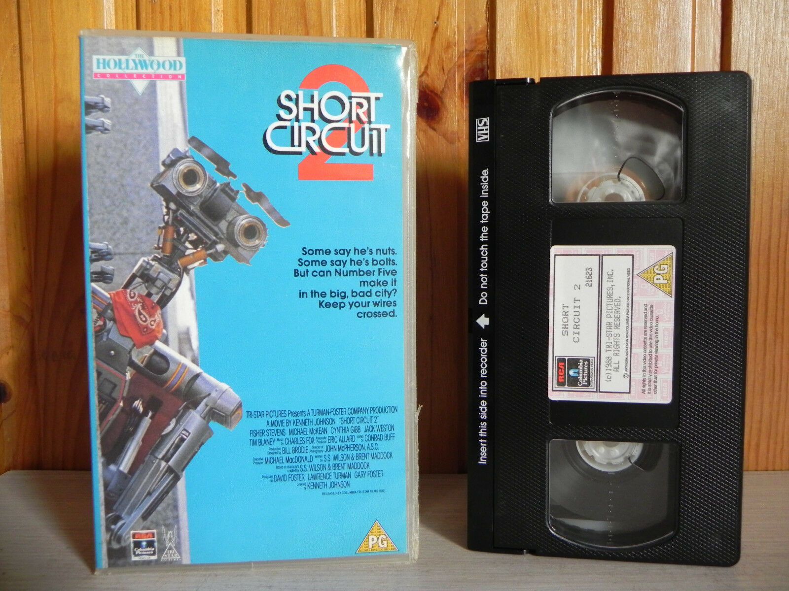 Short Circuit 2 - Columbia Pictures Original Release - Classic Sci-Fi - Pal VHS-