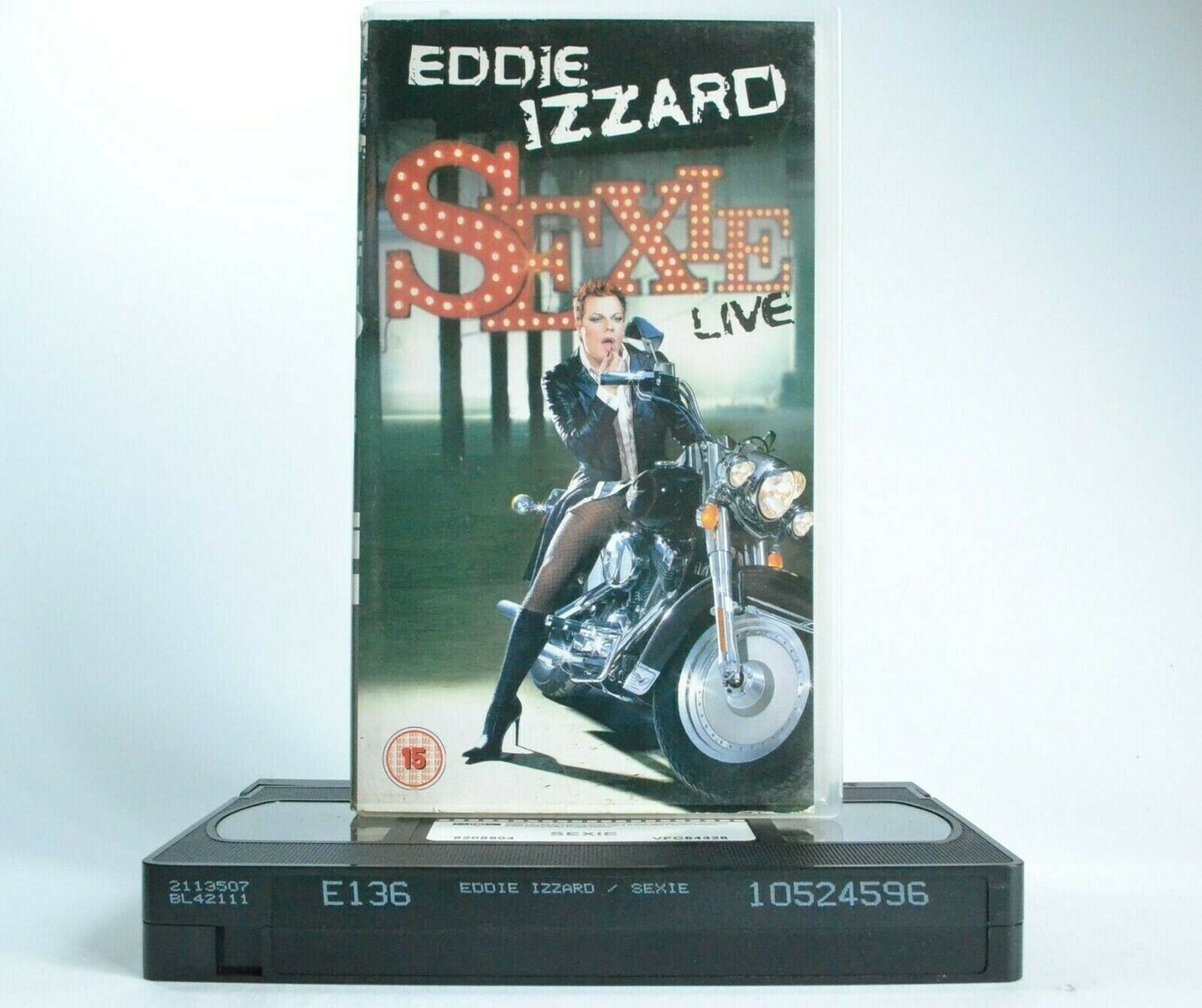 Eddie Izzard: Sexie Live Show - Comedy Performance - Eastbourne/England - VHS-