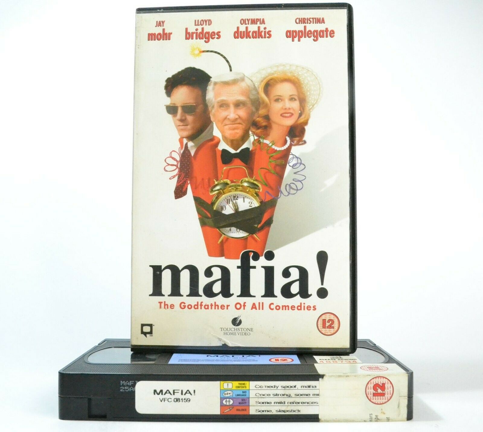 Mafia: Film By Jim Abrahams - Gangster Comedy - Large Box - Lloyd Bridges - VHS-