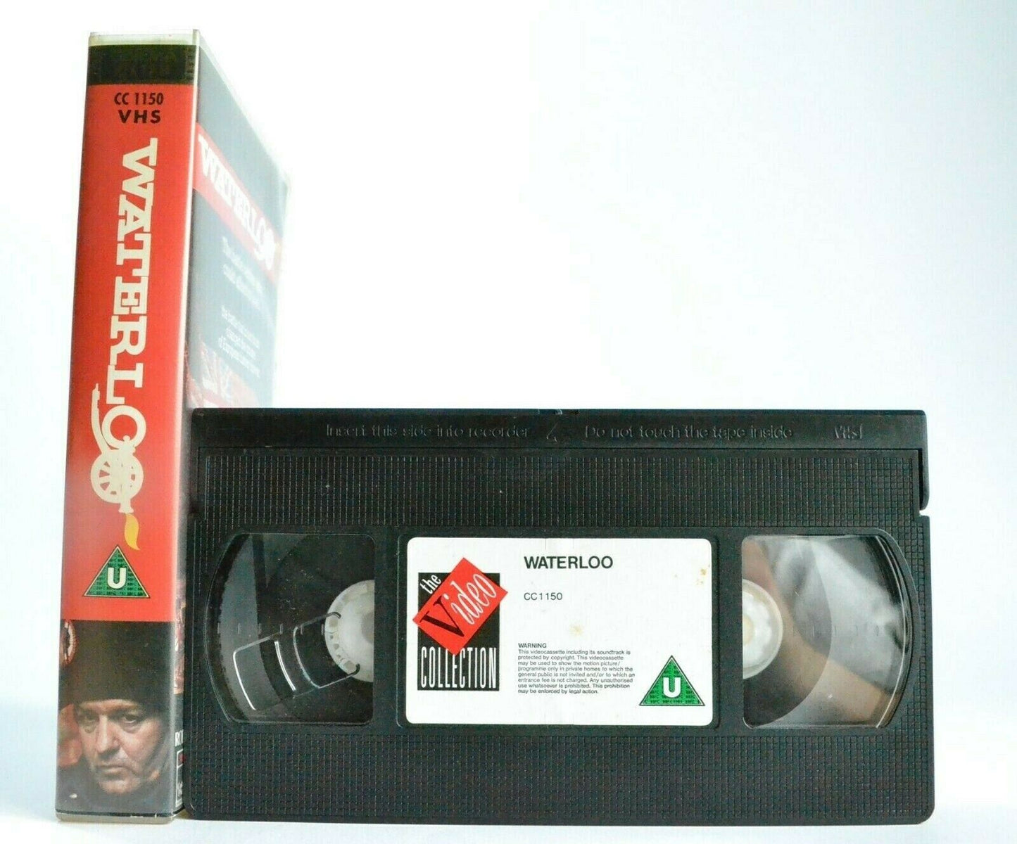 Waterloo (1970): Epic Period War Drama - Napoleon Bonaparte - Orson Welles - VHS-