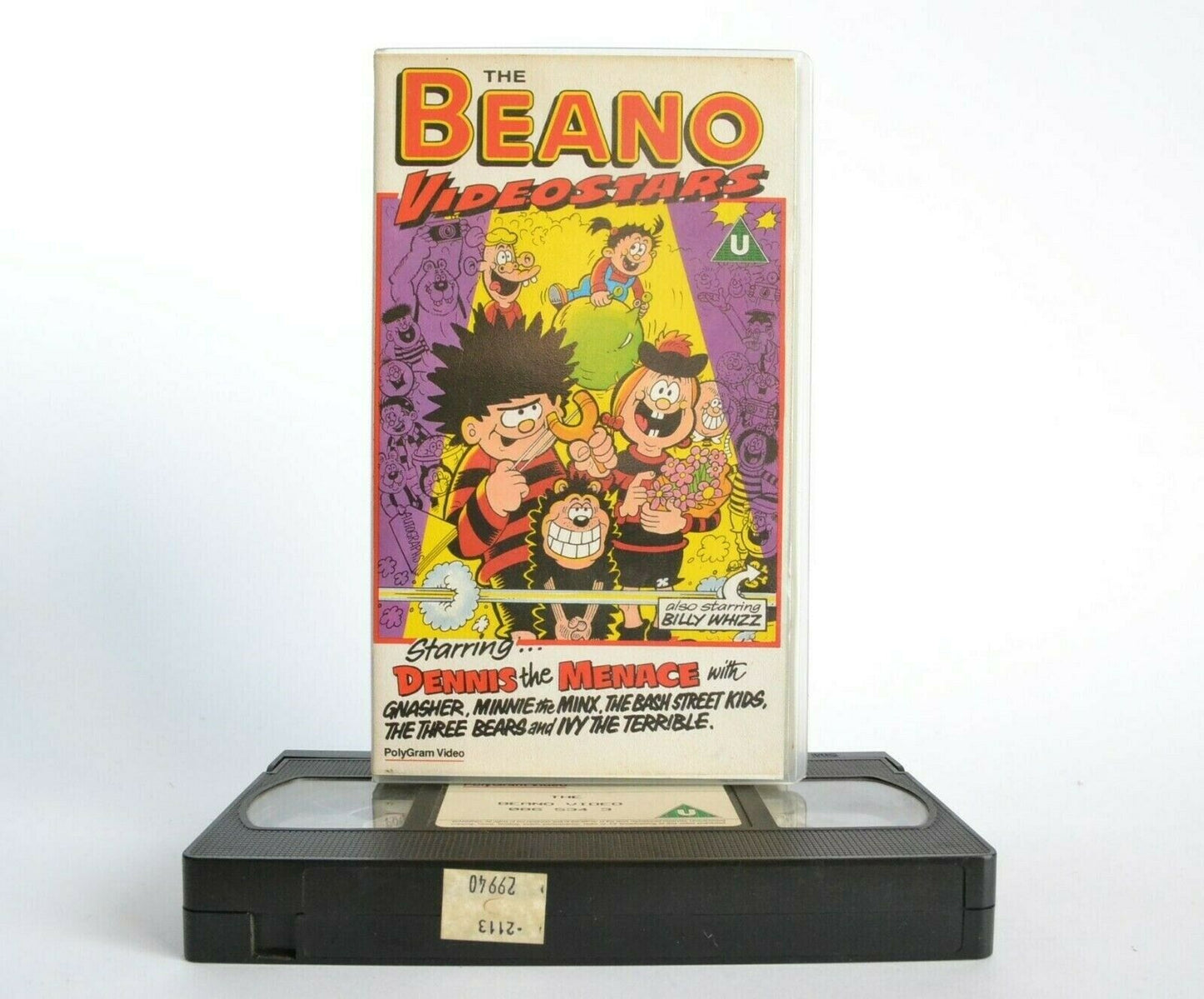 The Beano Videostars: Sparkling Animation - Dennis The Menace - Children's - VHS-