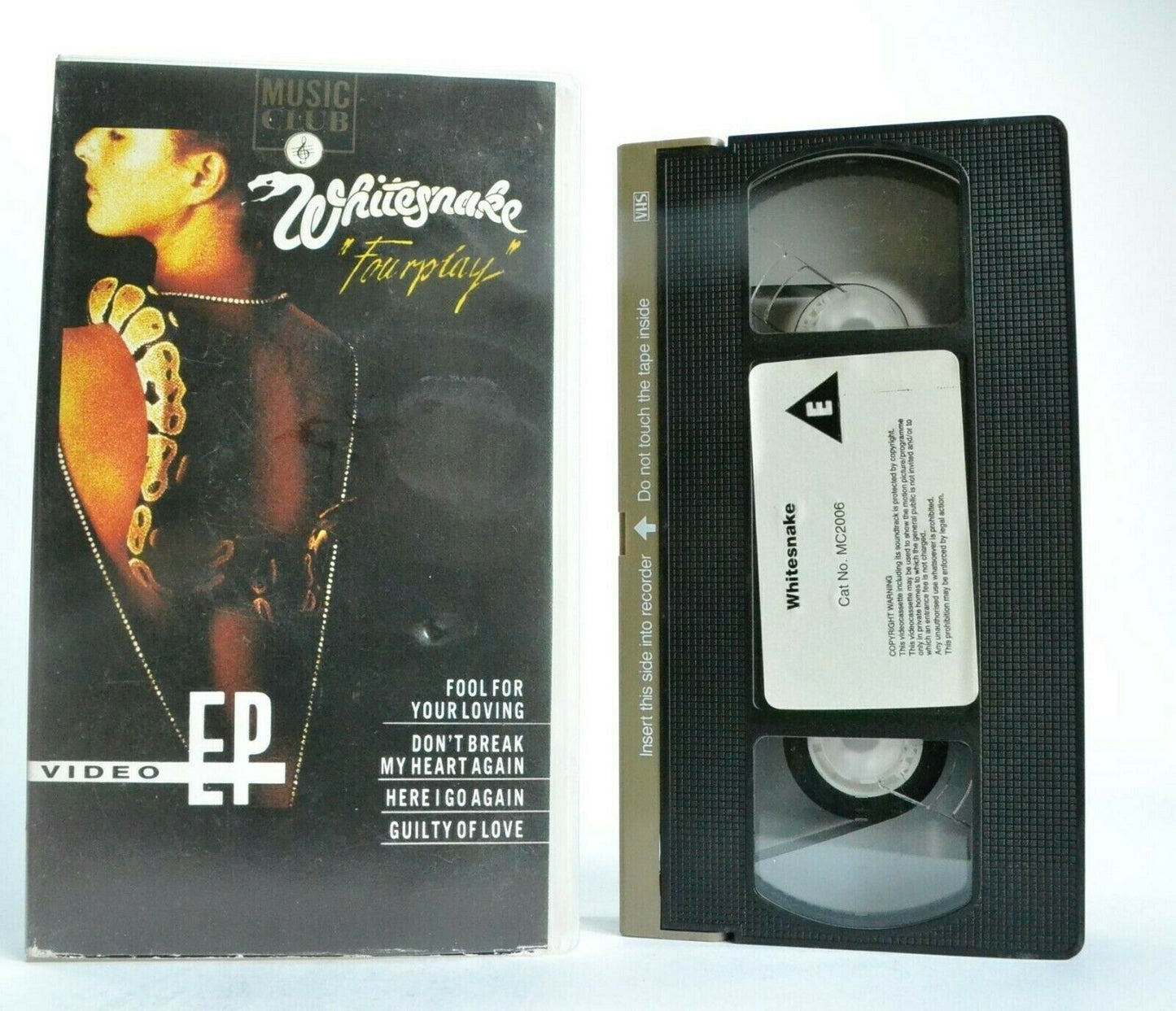 Whitesnake: Fourplay (1989) - Music Video EP - Rock And Roll - Music - Pal VHS-