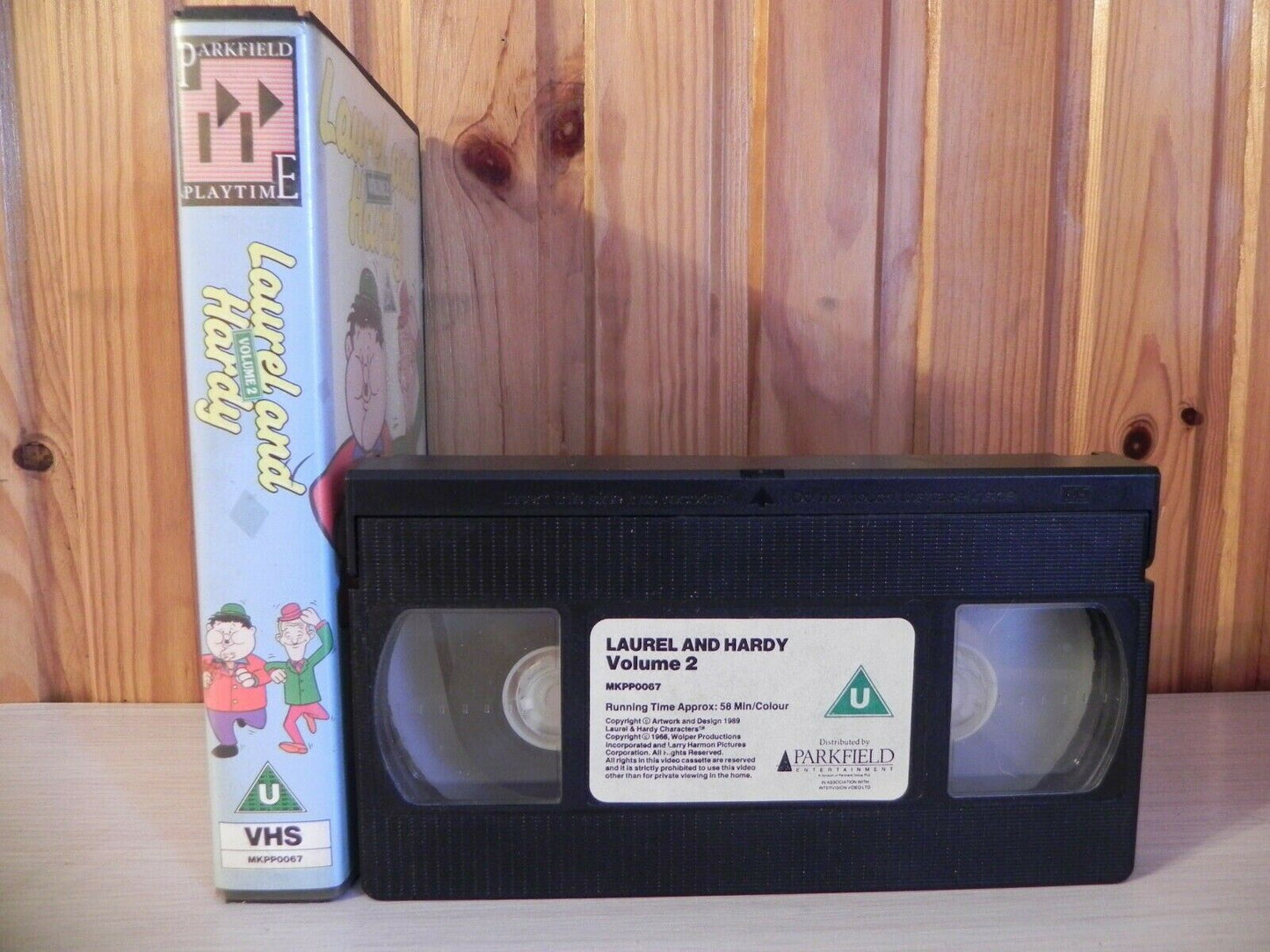 Laurel And Hardy Vol.2 - (1966) TV Series - Classic Animation - Kids - Pal VHS-