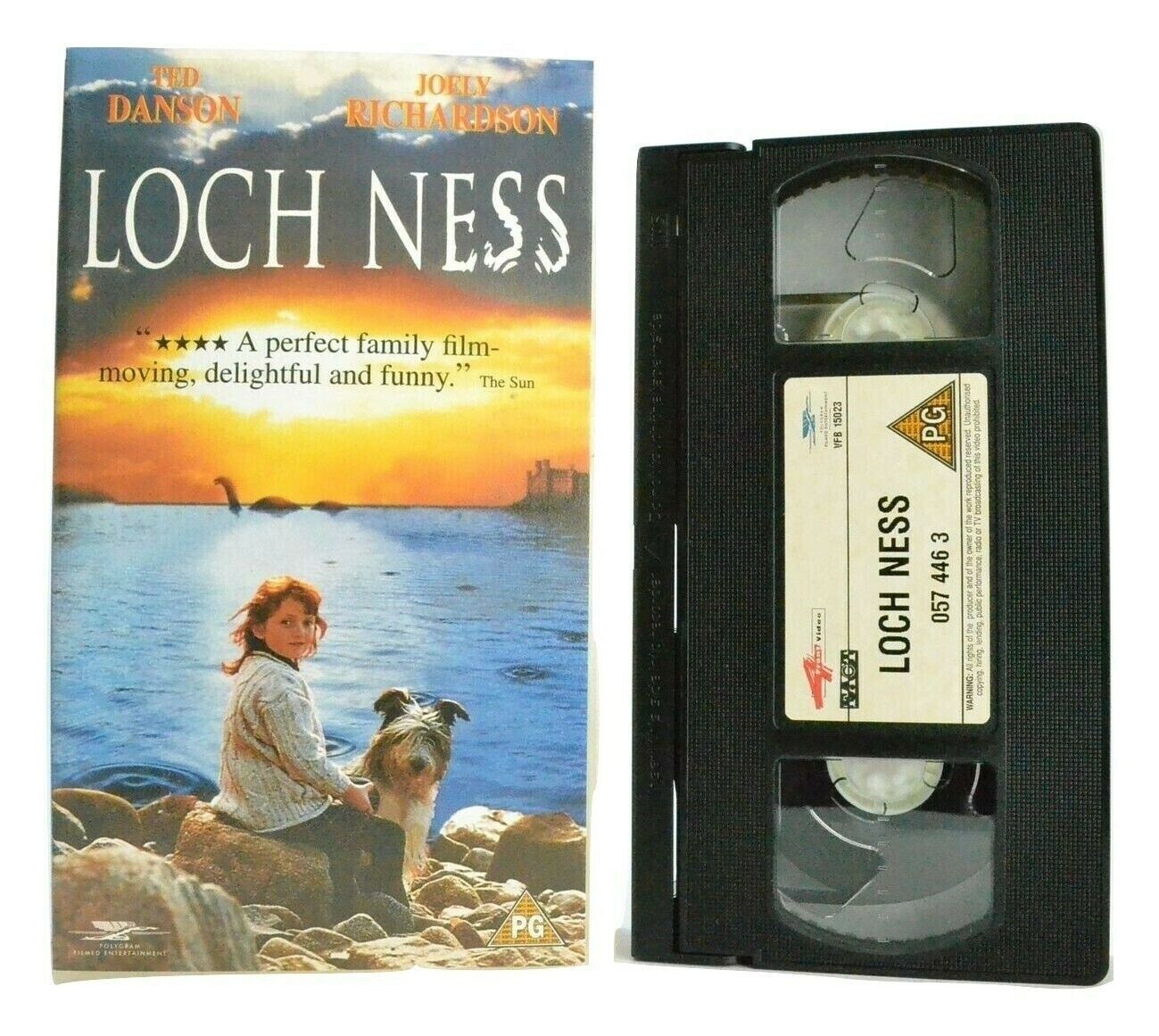 Loch Ness: Family Drama (1996) - Iconic Creature - T.Danson/J.Richardson - VHS-