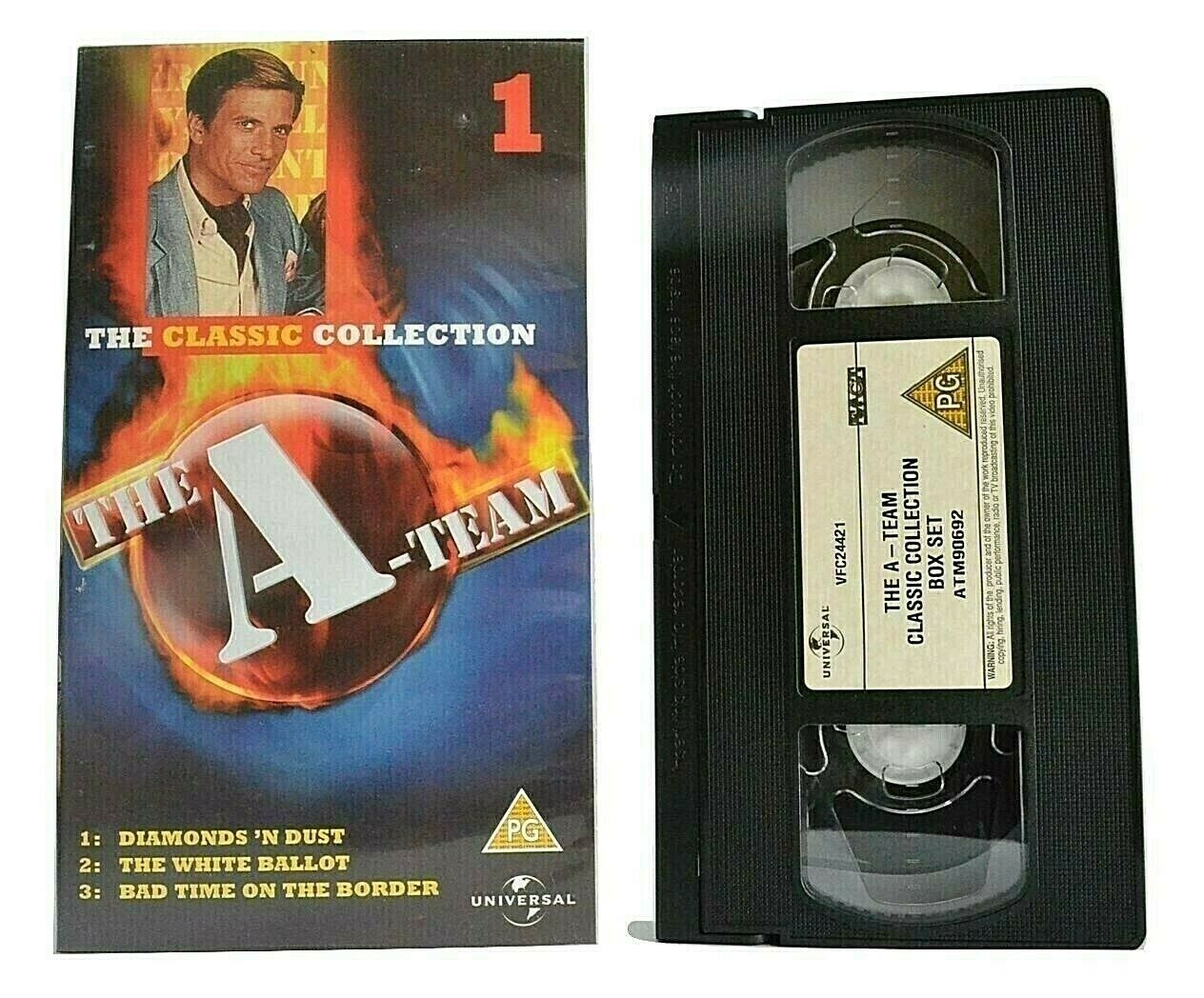 The A-Team (Classic Collection): 'Diamonds 'N Dust - Action TV Series - Pal VHS-