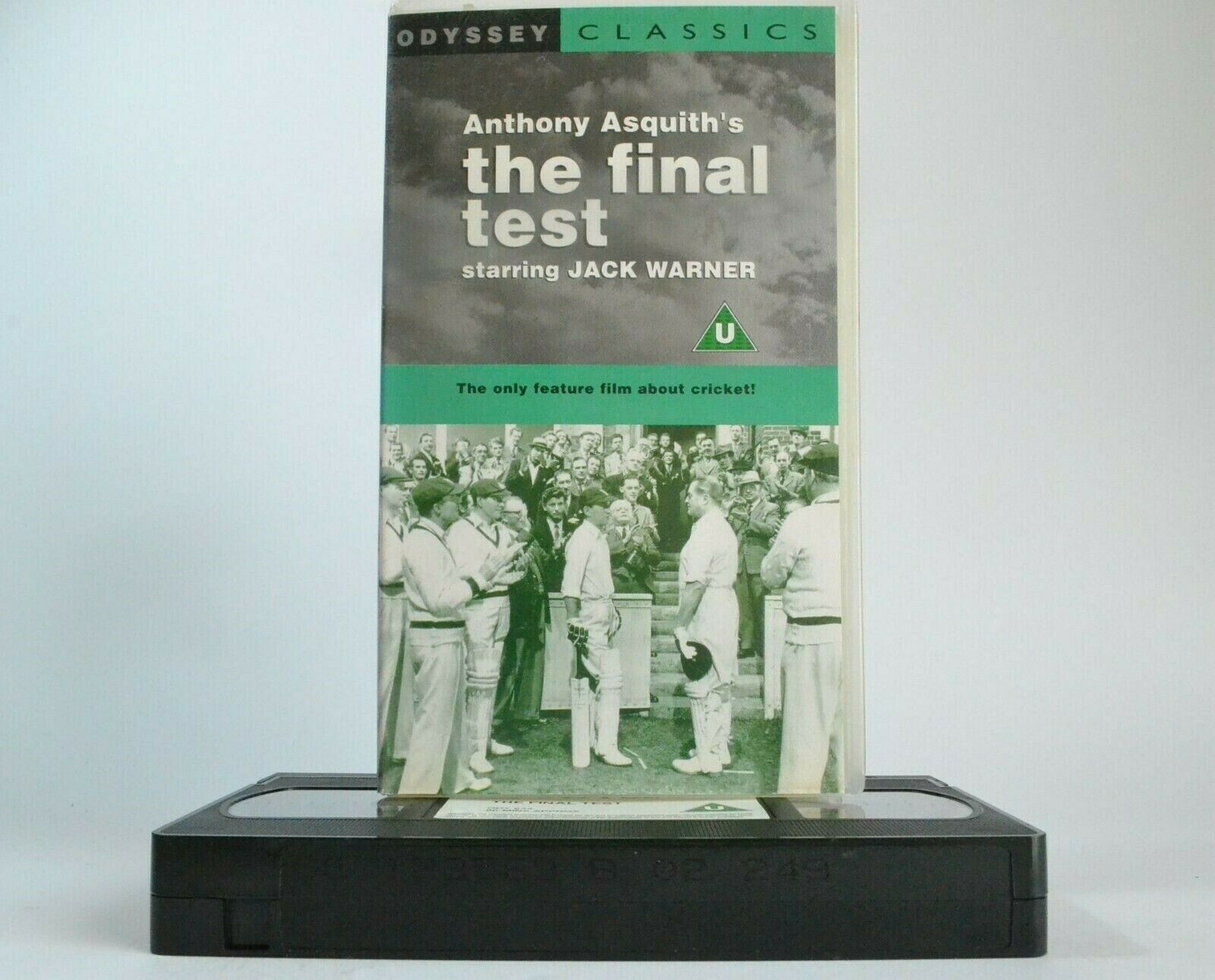 The Final Test (1953) -<Cricketer League>- Sport Drama - Robert Morley - Pal VHS-