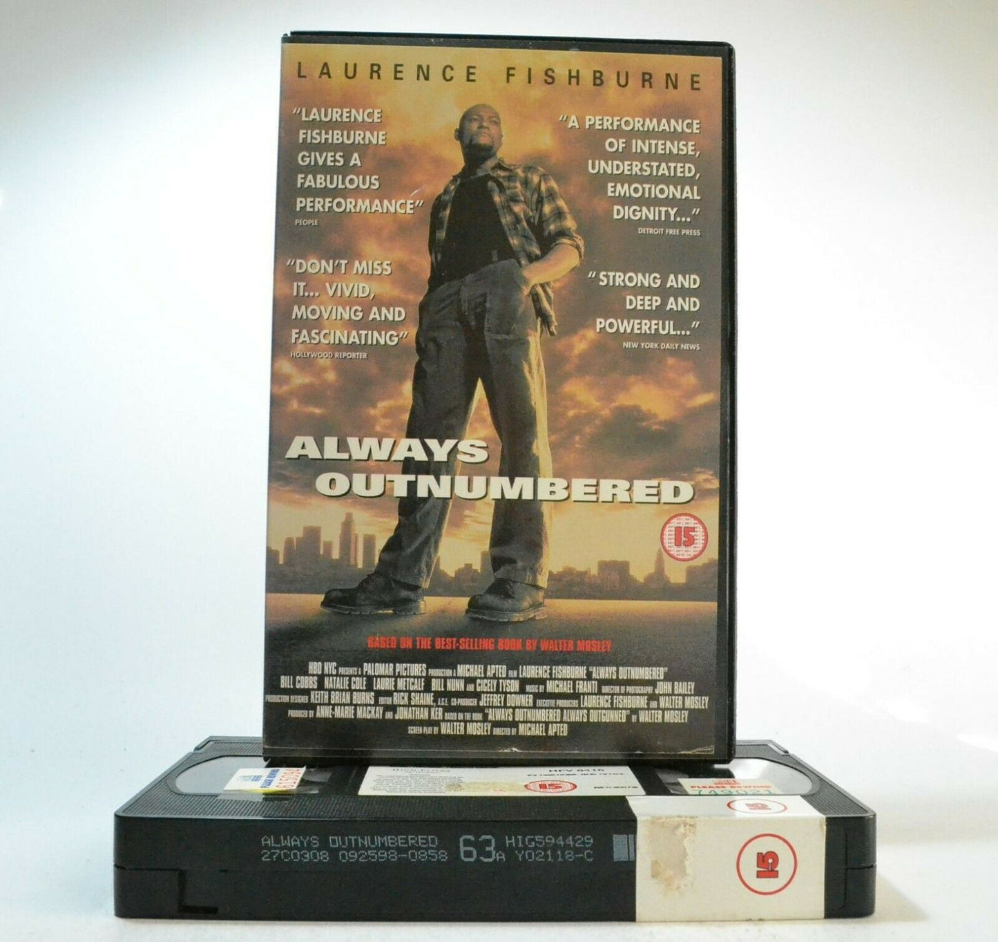 Always Outnumbered: Based On W.Mosley Book - Drama - Large Box - Ex-Rental - VHS-