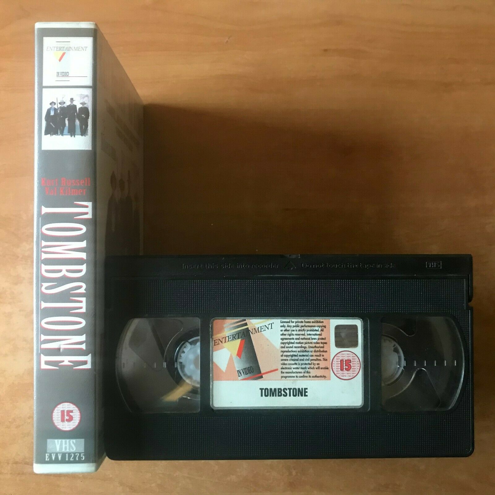 Tombstone (1993): Biographical Drama - Action [Large Box] Kurt Russell - Pal VHS-