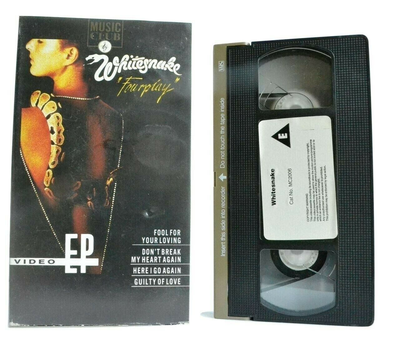 Whitesnake: Fourplay (1989) - Music Video EP - Rock And Roll - Music - Pal VHS-