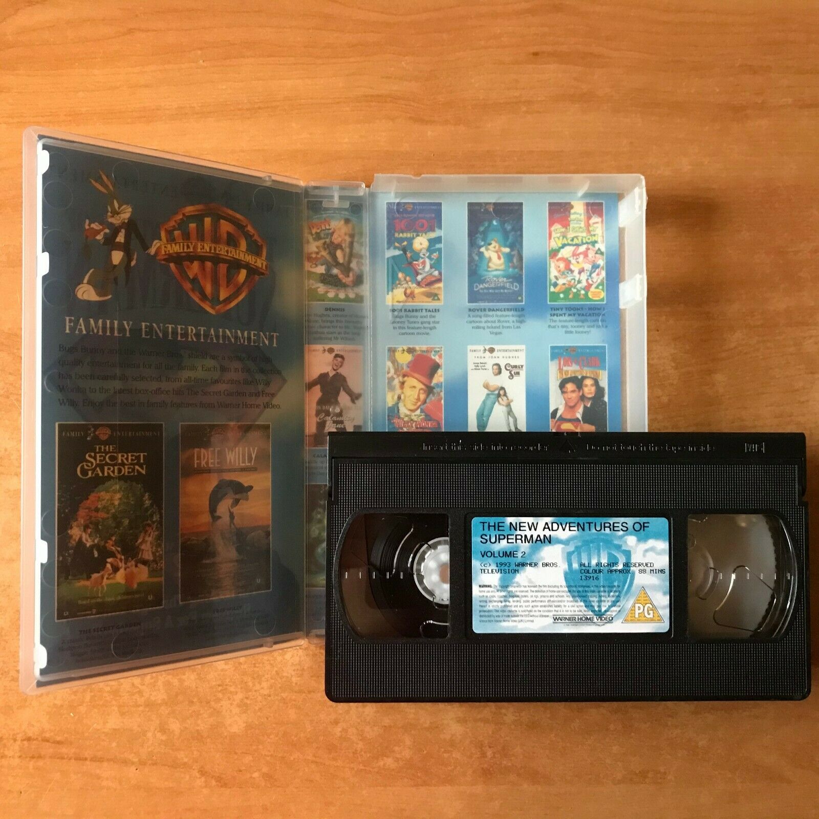 The New Adventures Of Superman (Vol. 2): "Requiem For A Superhero" - Pal VHS-