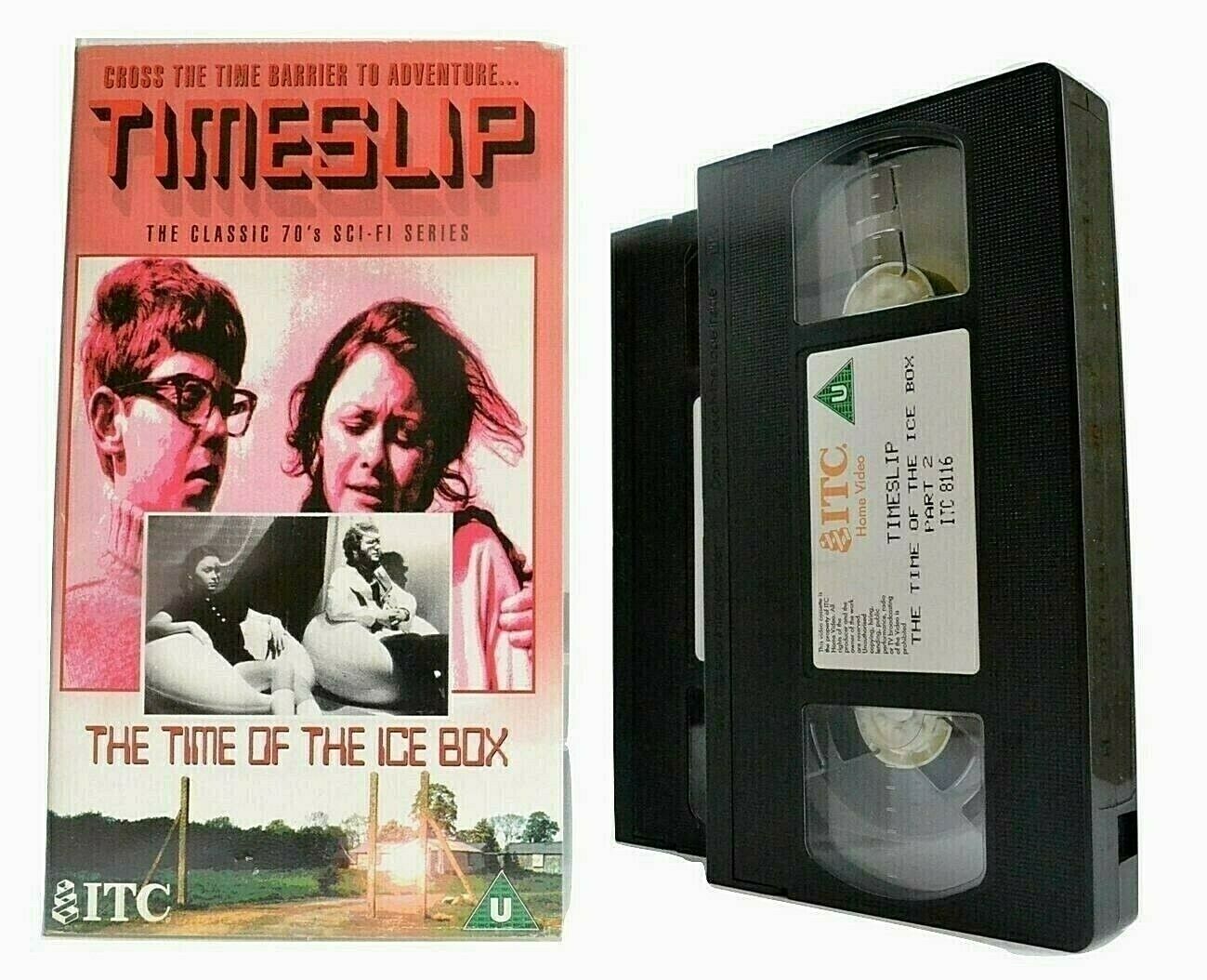 Timeslip: The Time Of The Ice Box - ITC Sci-Fi Series - Spencer Banks - Pal VHS-