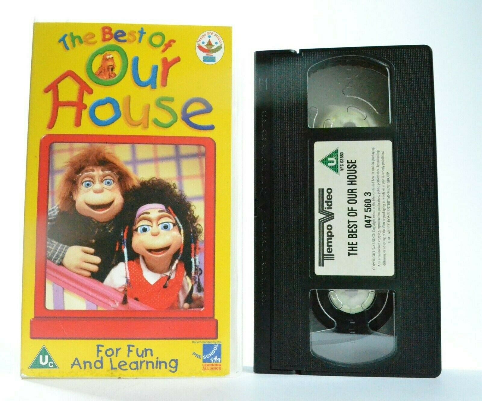 The Best Of Our House (Tempo Video) - Preschool - Educational - Kids - Pal VHS-