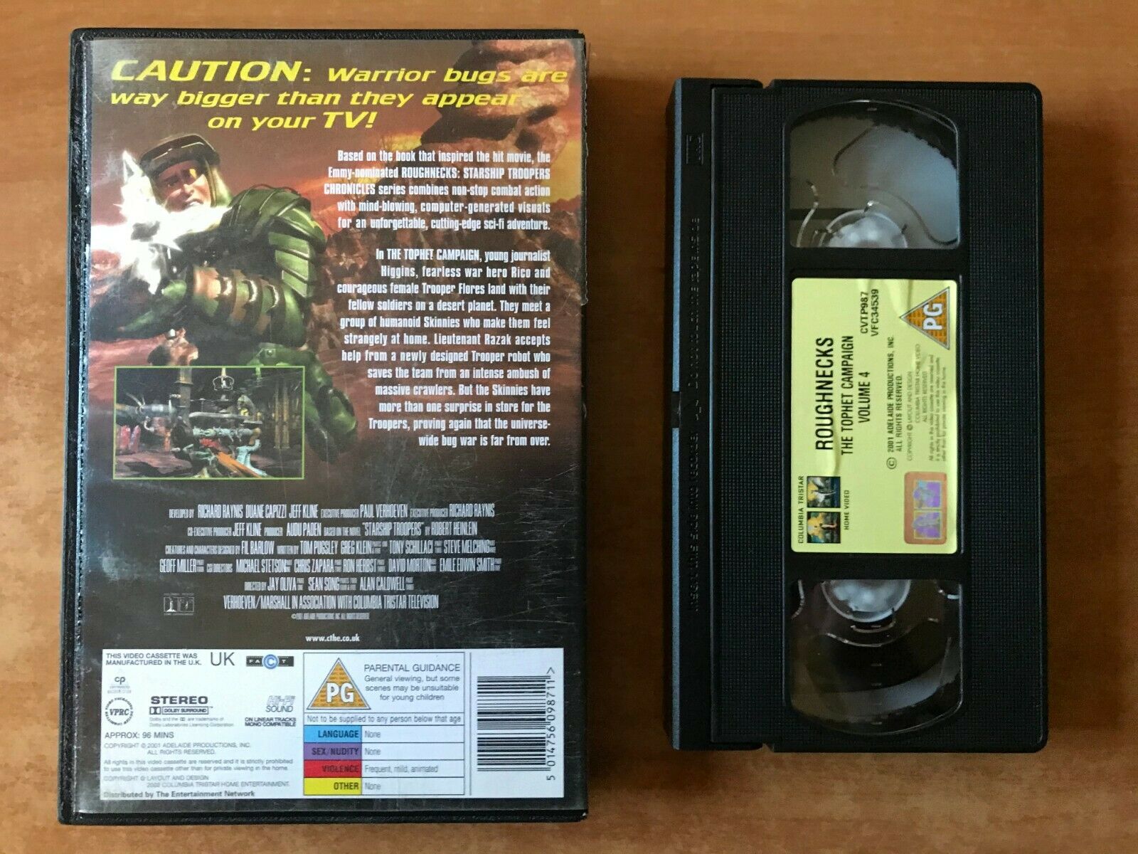 Roughnecks (Vol. 4): The Tophet Campaign [Large Box] Action - Children's - VHS-