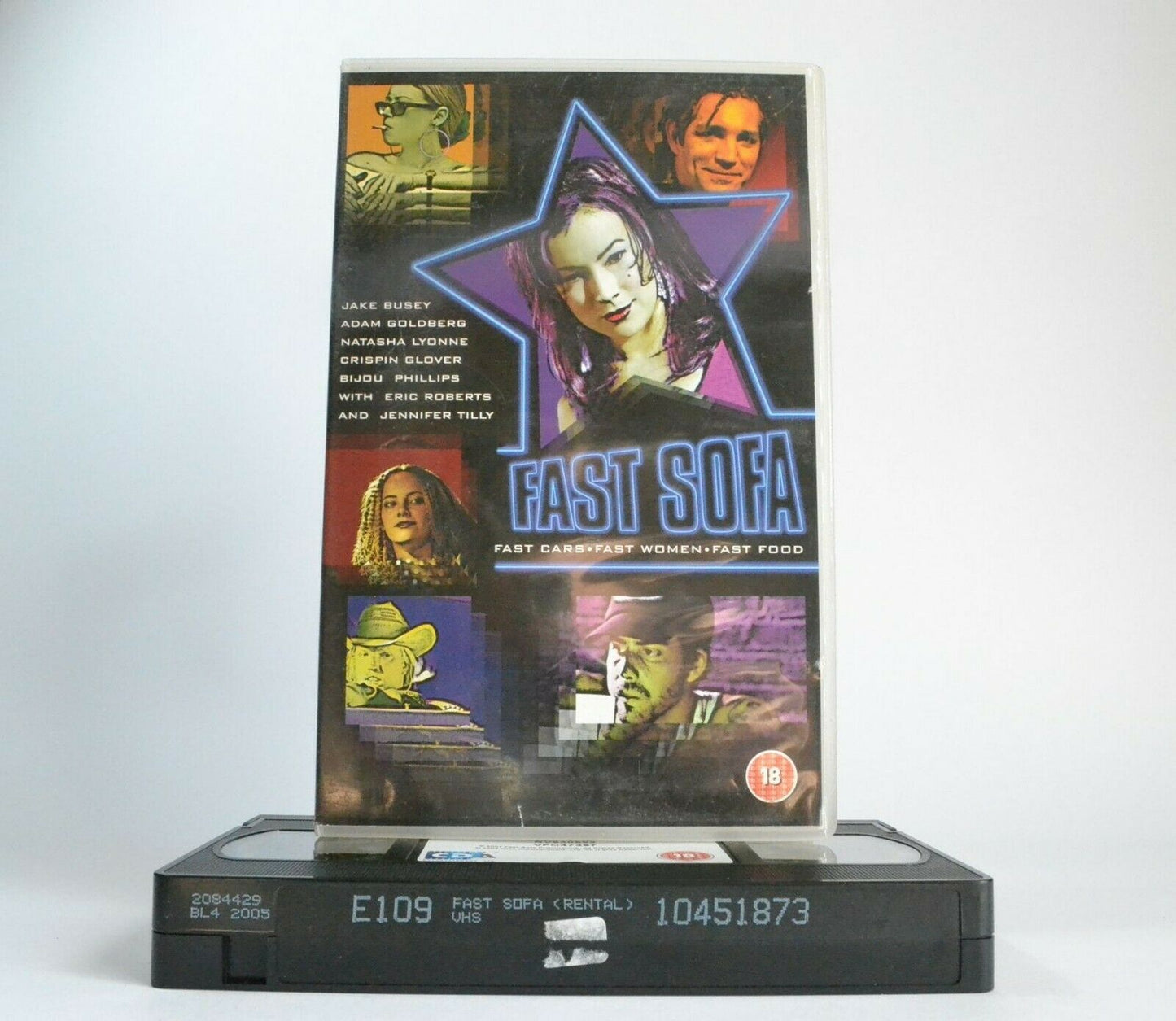 Fast Sofa (2001): Dramatic California Action - Large Box - Eric Roberts - VHS-