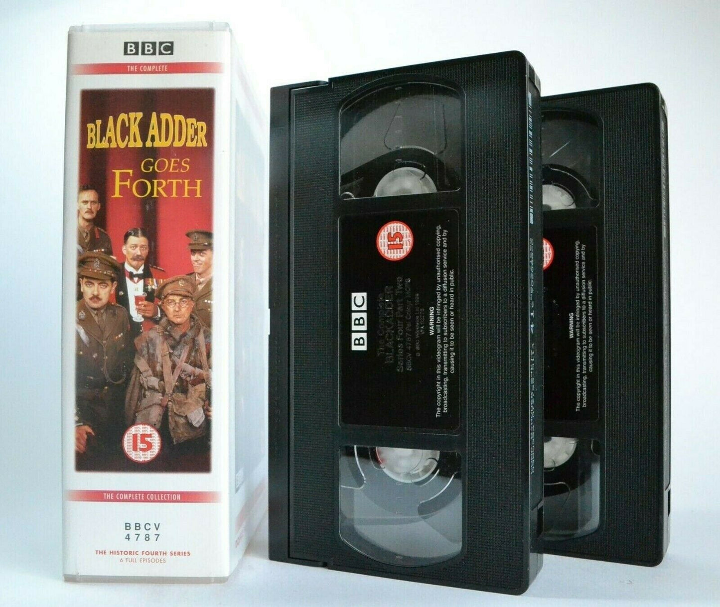 Black Adder: The Historic 4th Series - Comedy - R.Atkinson/H.Laurie - Pal VHS-