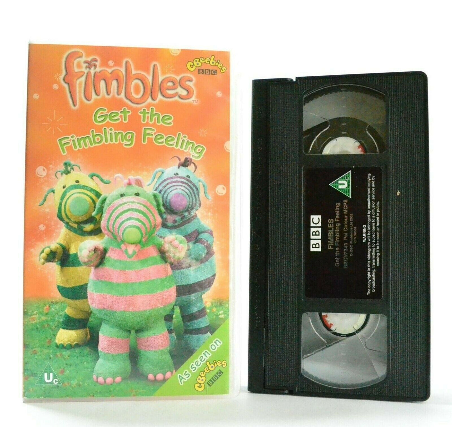 Fimbles: Get The Fimbling Feeling - BBC Children's Classic - Educational - VHS-