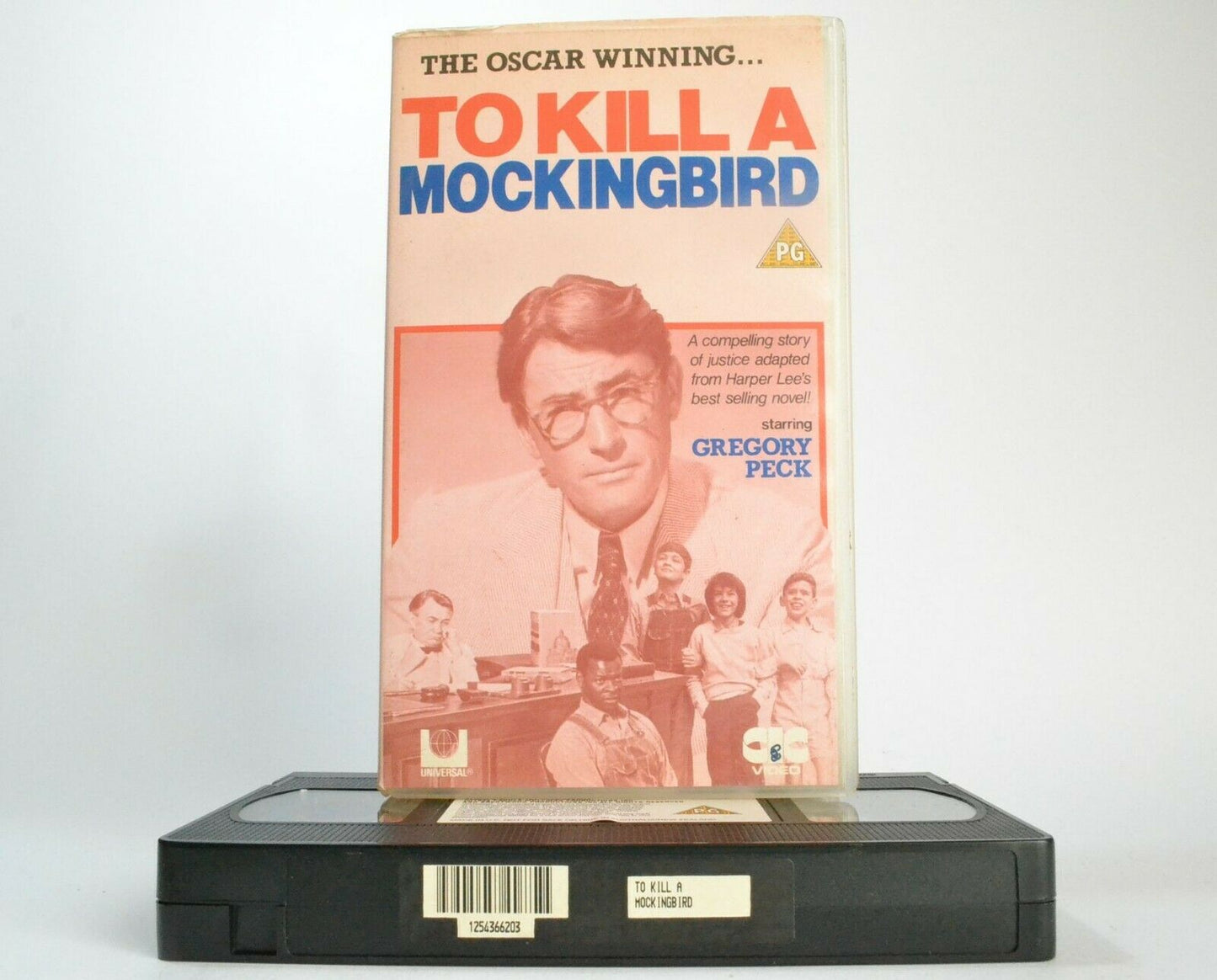 To Kill A Mockinbird (1962); [Harper Lee] Crime Drama - Gregory Peck - Pal VHS-