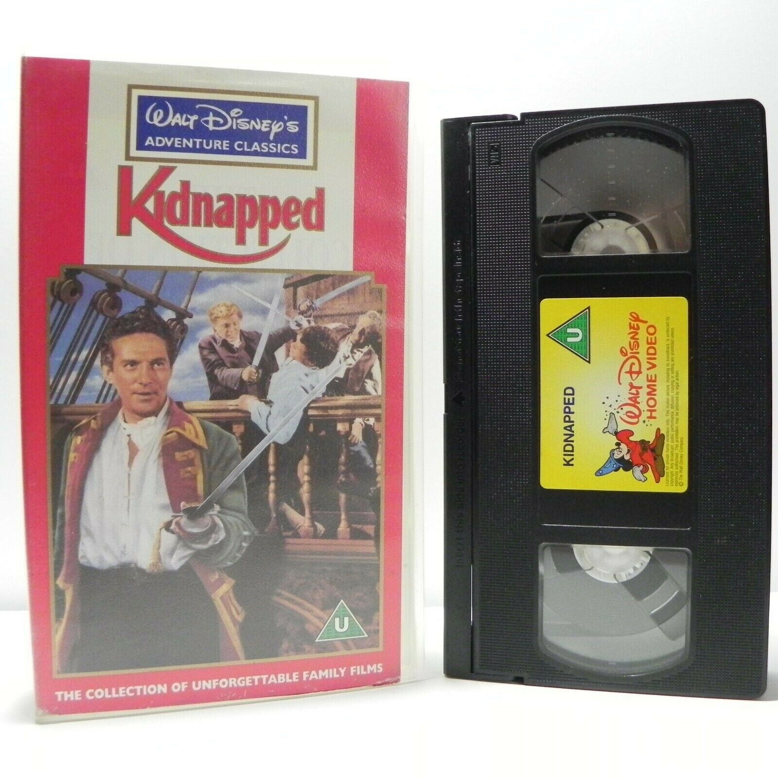 Kidnapped - Walt Disney Classic - Unforgettable Family Film - Adventure - VHS-