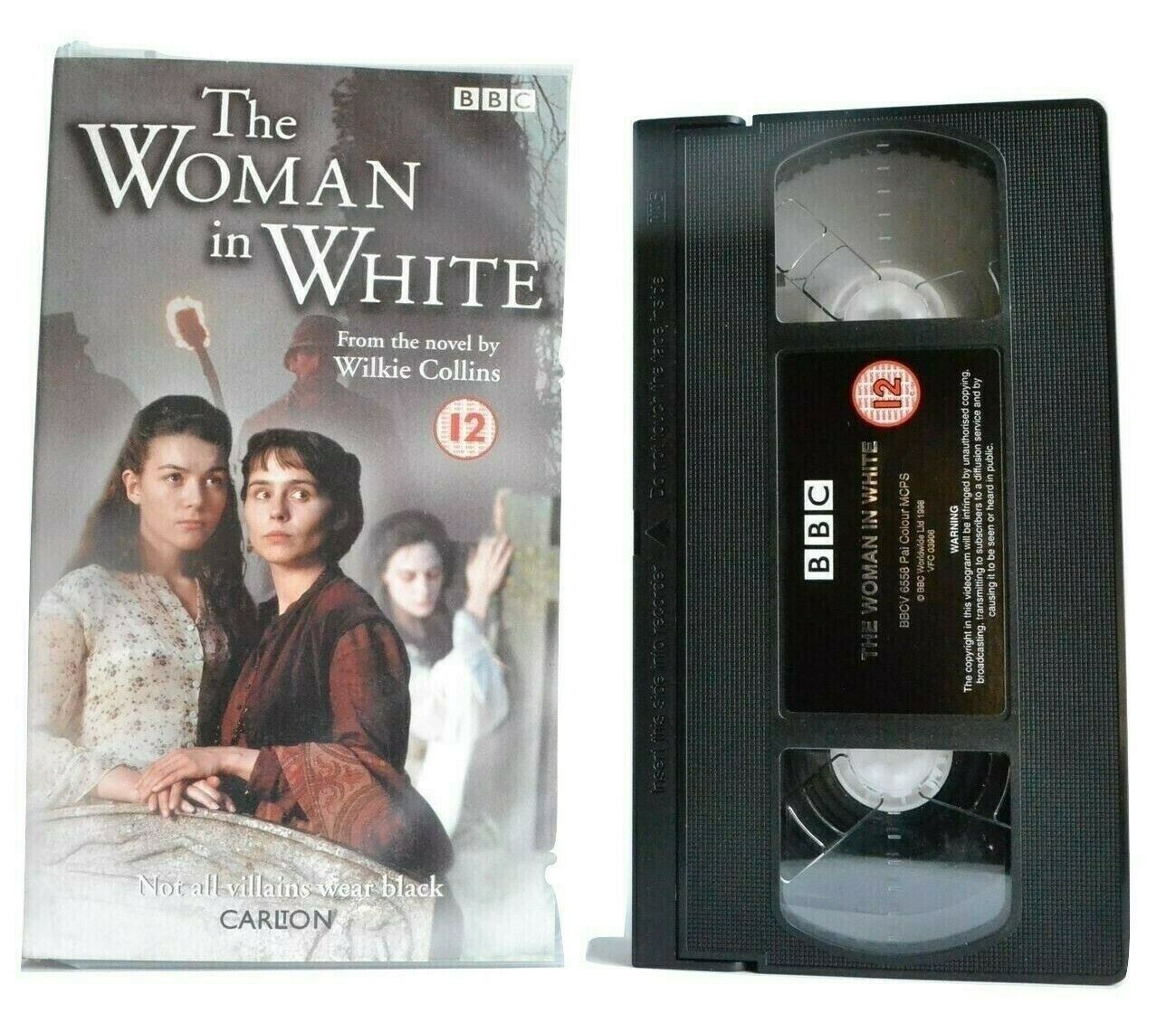 The Woman In White:Based On Wilkie Collins Novel - Drama - Tara Fitzgerald - VHS-