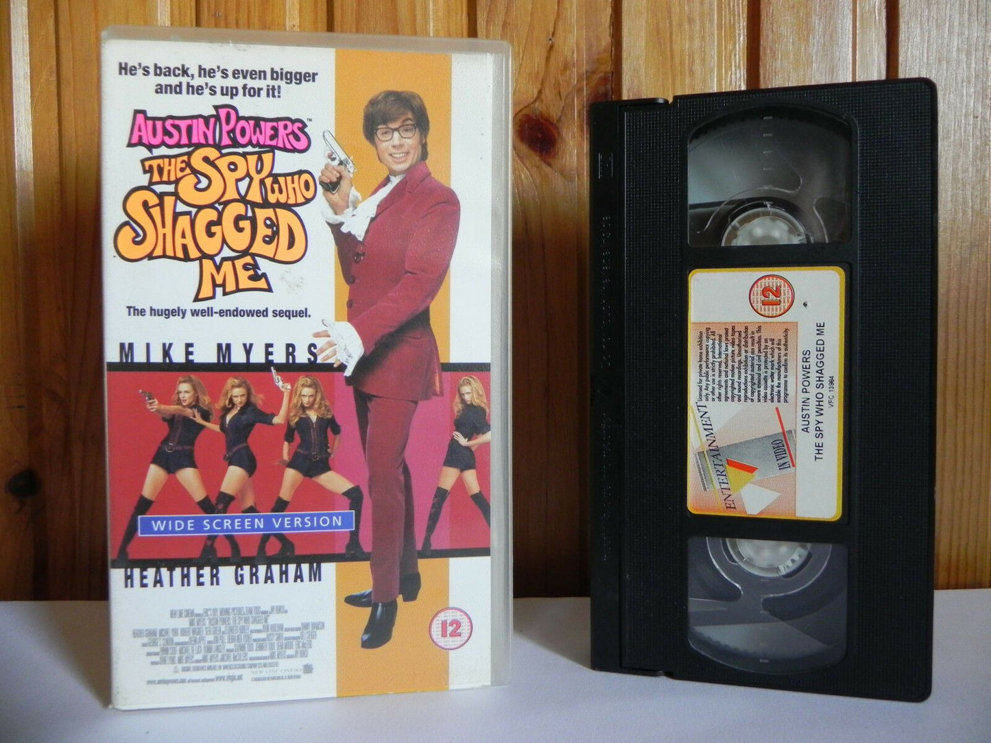 The Spy Who Shagged Me: Widescreen Edition - Mike Myers/Heather Graham - Pal VHS-