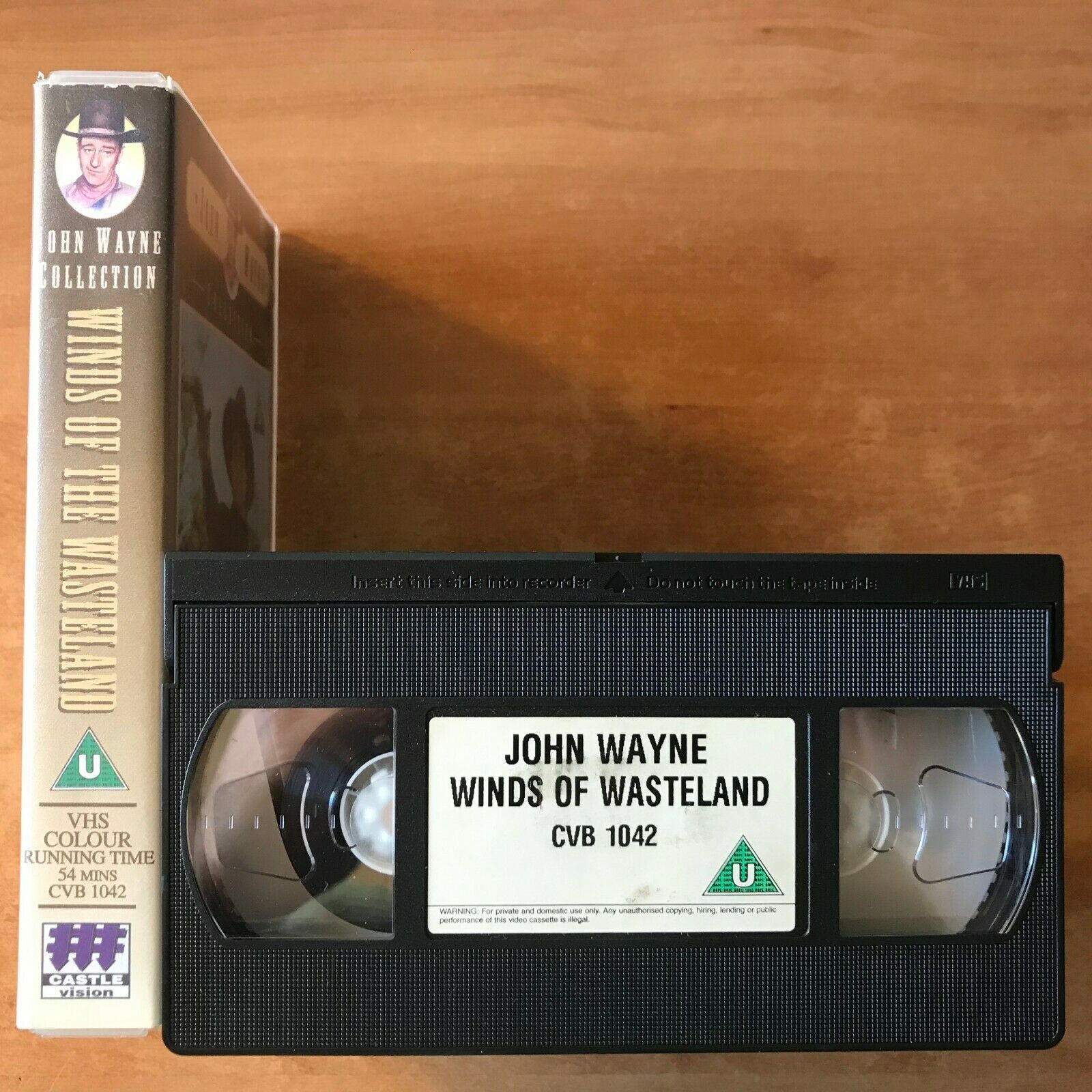 Winds Of The Wastelands; [John Wayne Collection] Western - Lane Chandler - VHS-