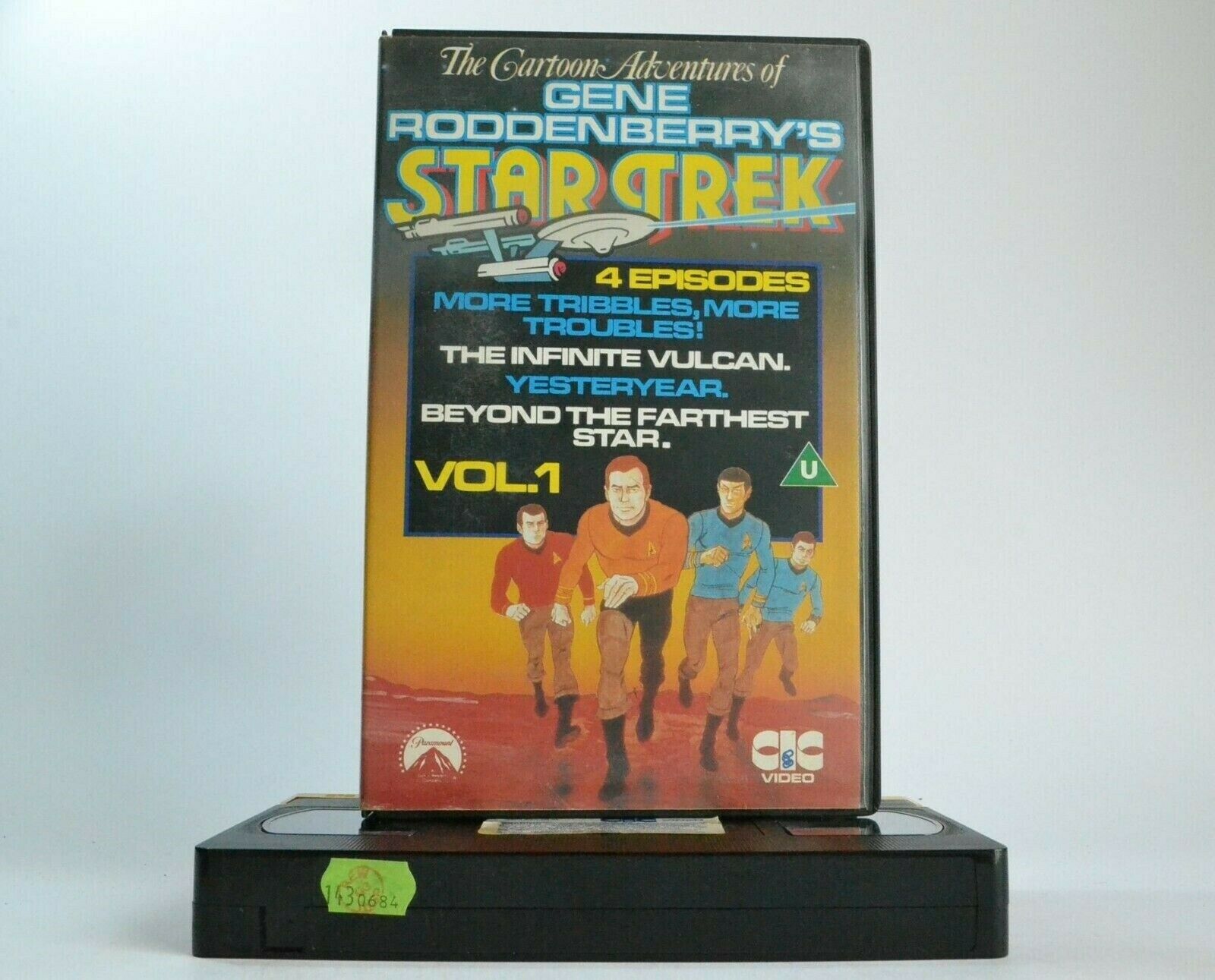 Star Trek (Vol.1): Cartoon Adventures -<Gene Roddenberry>- 'Yesteryear' - VHS-