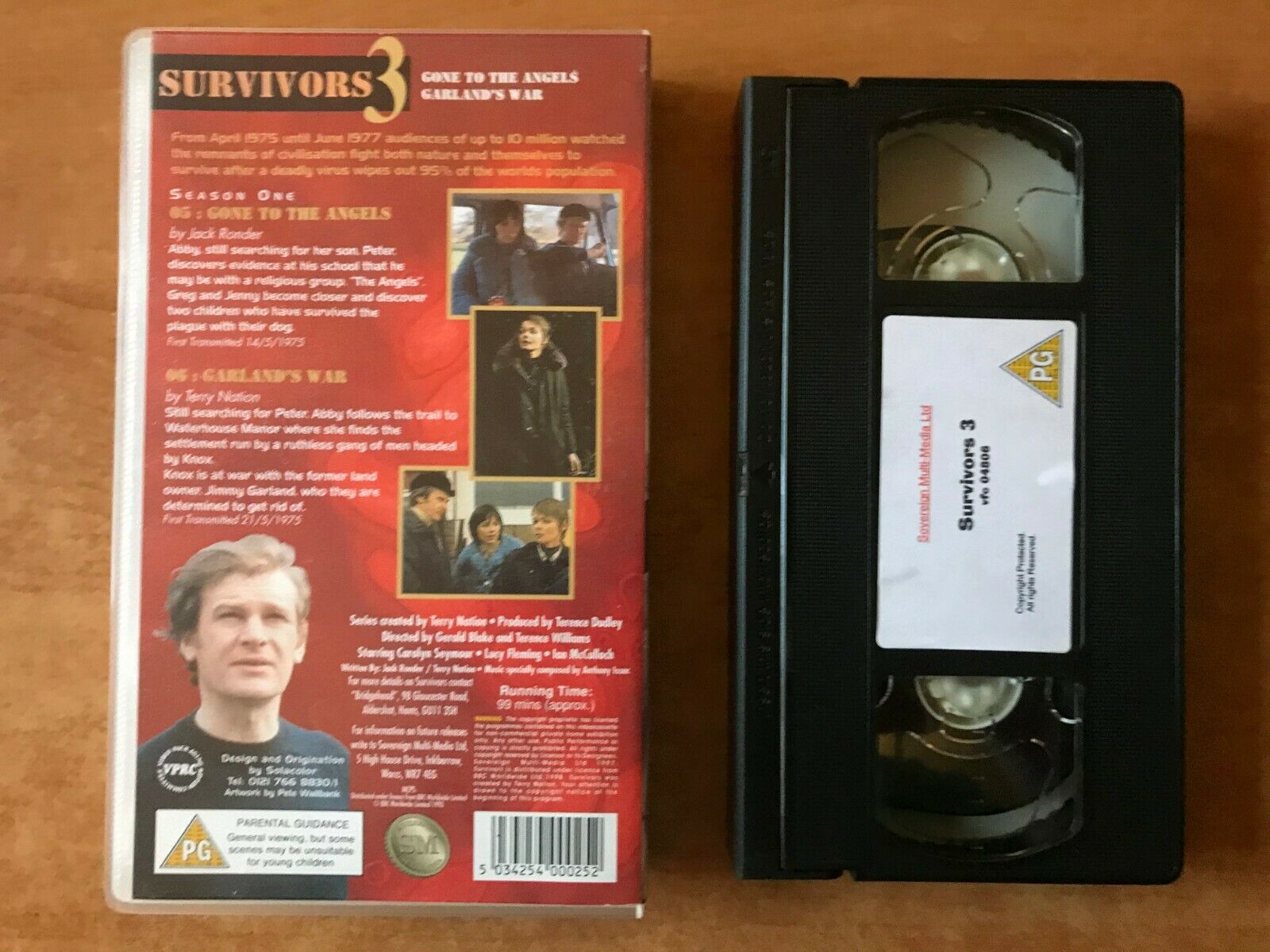 Survivors 3; [Terry Nation]: Gone To The Angels [TV Series] Ian McCulloch - VHS-