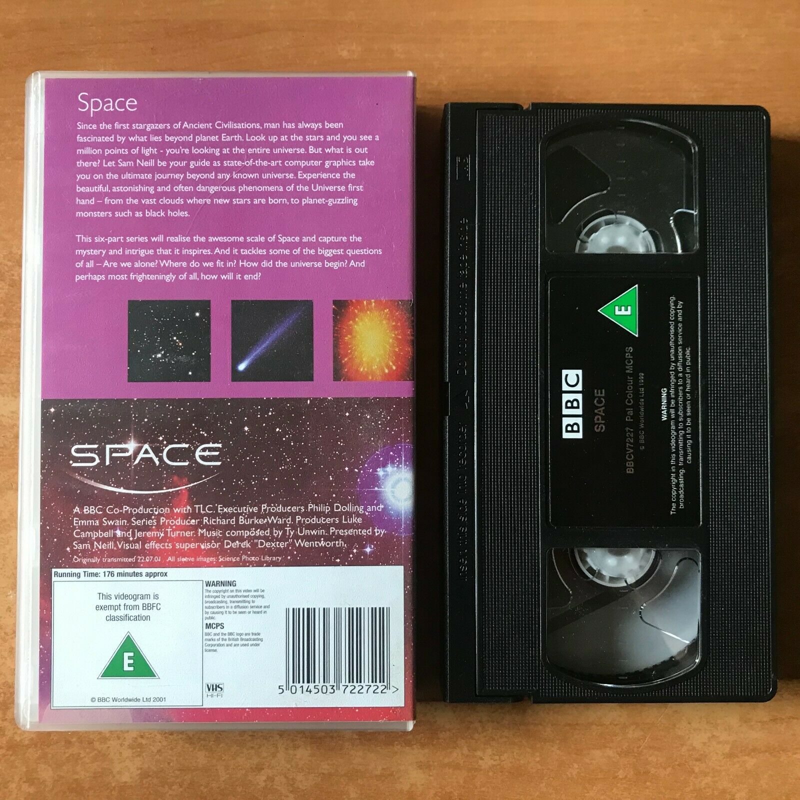 Space; [Complete Series]: Sam Neill; Documentary - Ancient Civilisations - VHS-