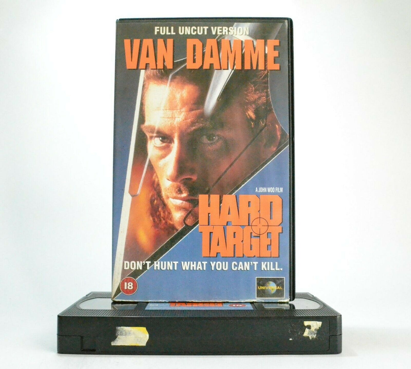 Hard Target (1993); [John Woo] Action - Large Box - Van Damme - Pal VHS-