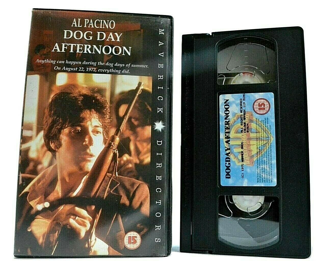 Dog Day Afternoon (1975): Biographical Action - Al Pacino / John Cazale - VHS-