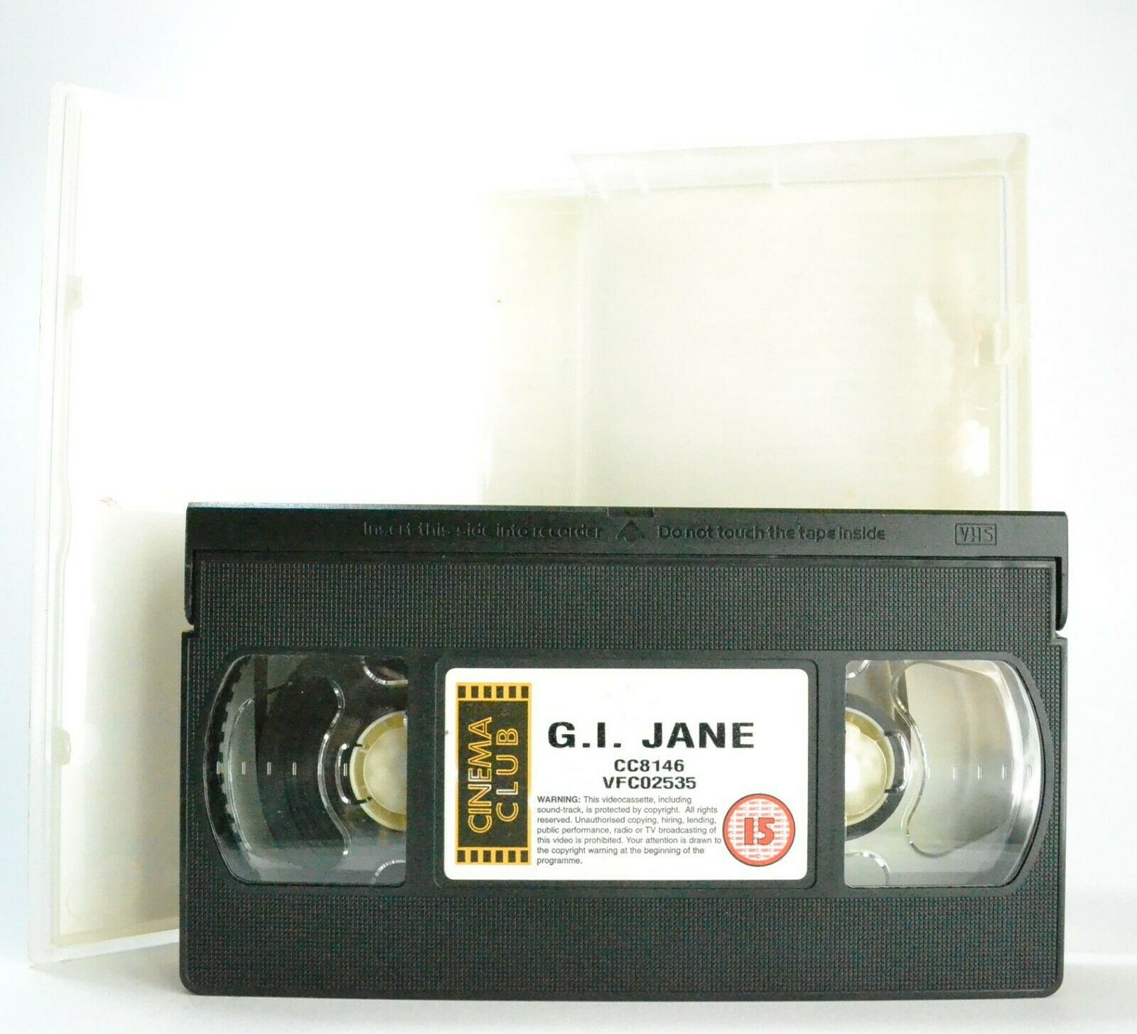 G.I. Jane: Film By R.Scott (1997) - Action - D.Moore/V.Mortensen - Pal VHS-