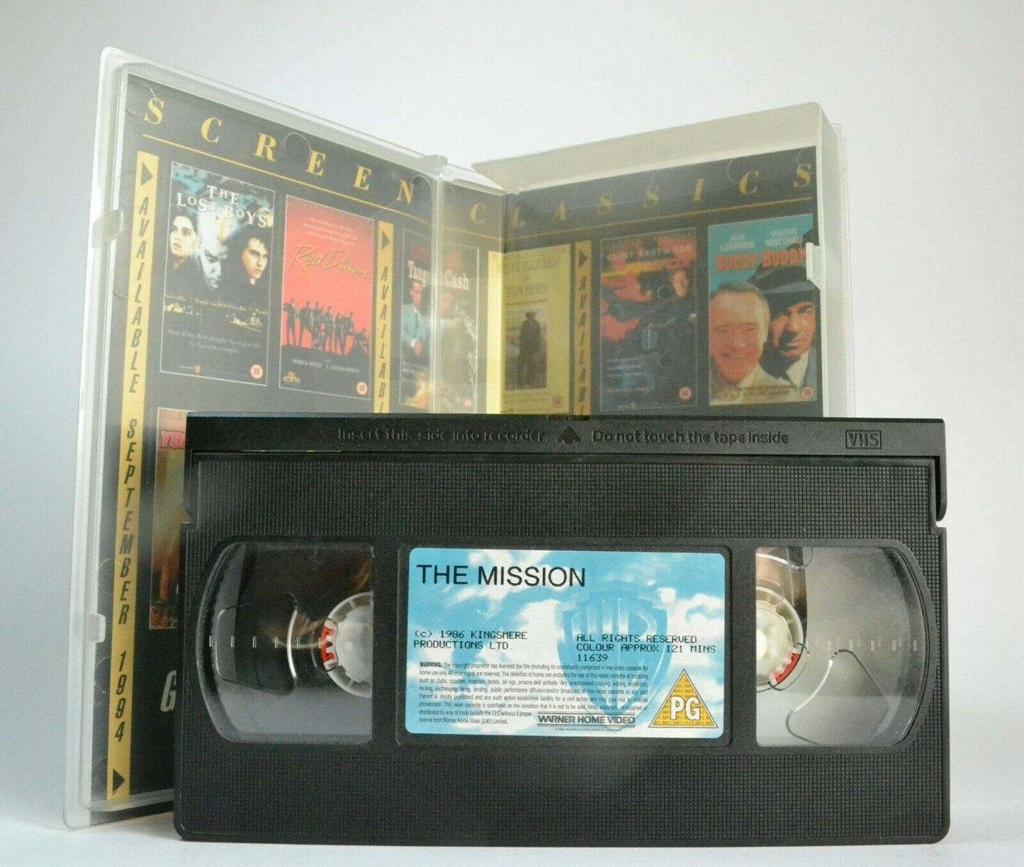 The Mission (1986): Robert De Niro / Jeremy Irons [Screen Classics] Drama - VHS-