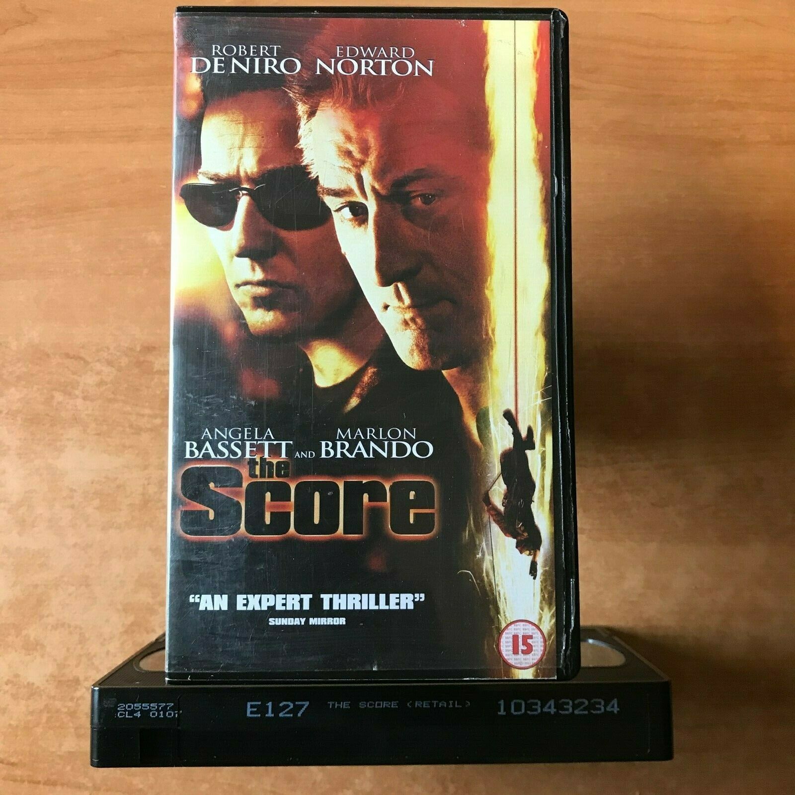 The Score (2001): Crime Thriller - Robert De Niro / Edward Norton - Pal VHS-