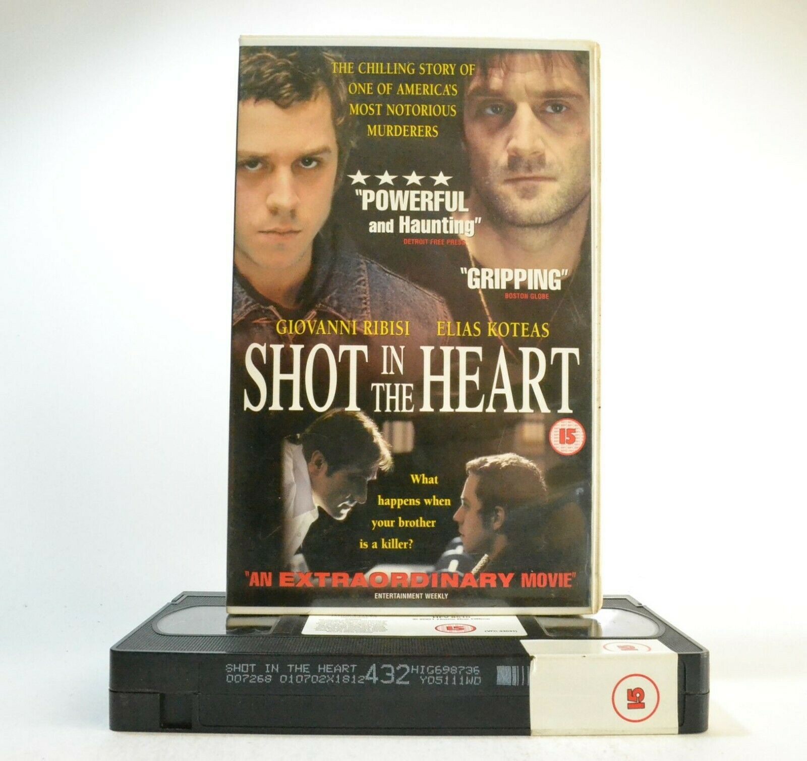 Shot In The Heart: Coold Blooded Killer - Thriller - Large Box - G.Ribisi - VHS-