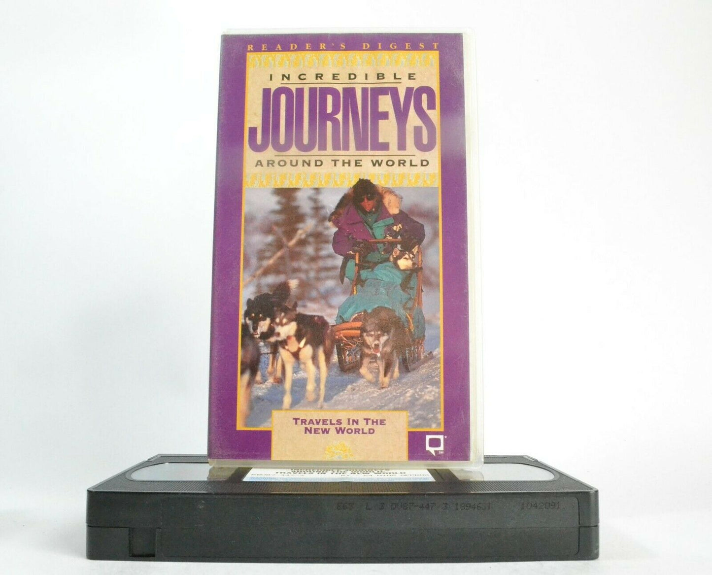 Incredible Journeys Around The Wold [Reader's Digest] Caribbean - Alaska - VHS-