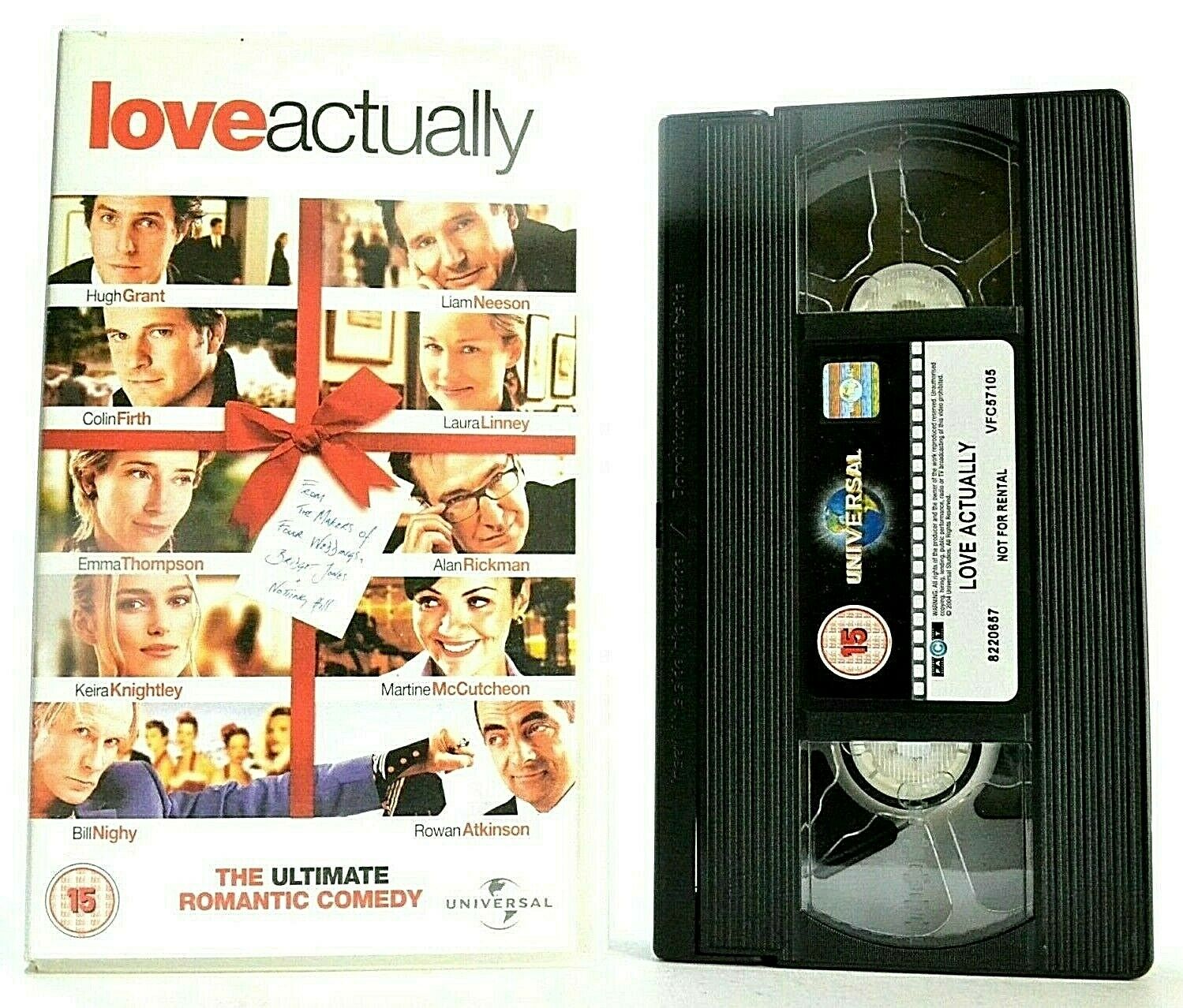 Love Actually (2004): Ultimate Romantic Comedy - Alan Rickman/Colin Firth - VHS-