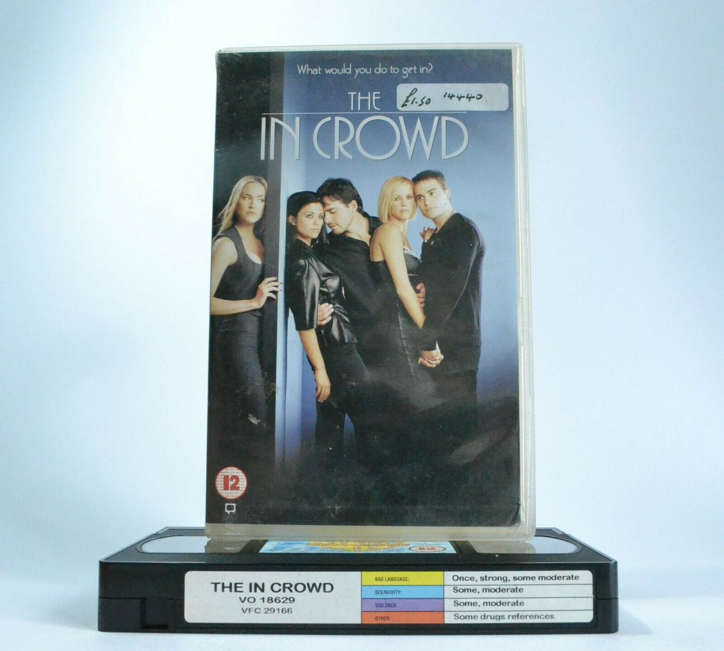 The In Crowd - Suspense Thriller - Large Box - Ex-Rental - Susan Ward - Pal VHS-