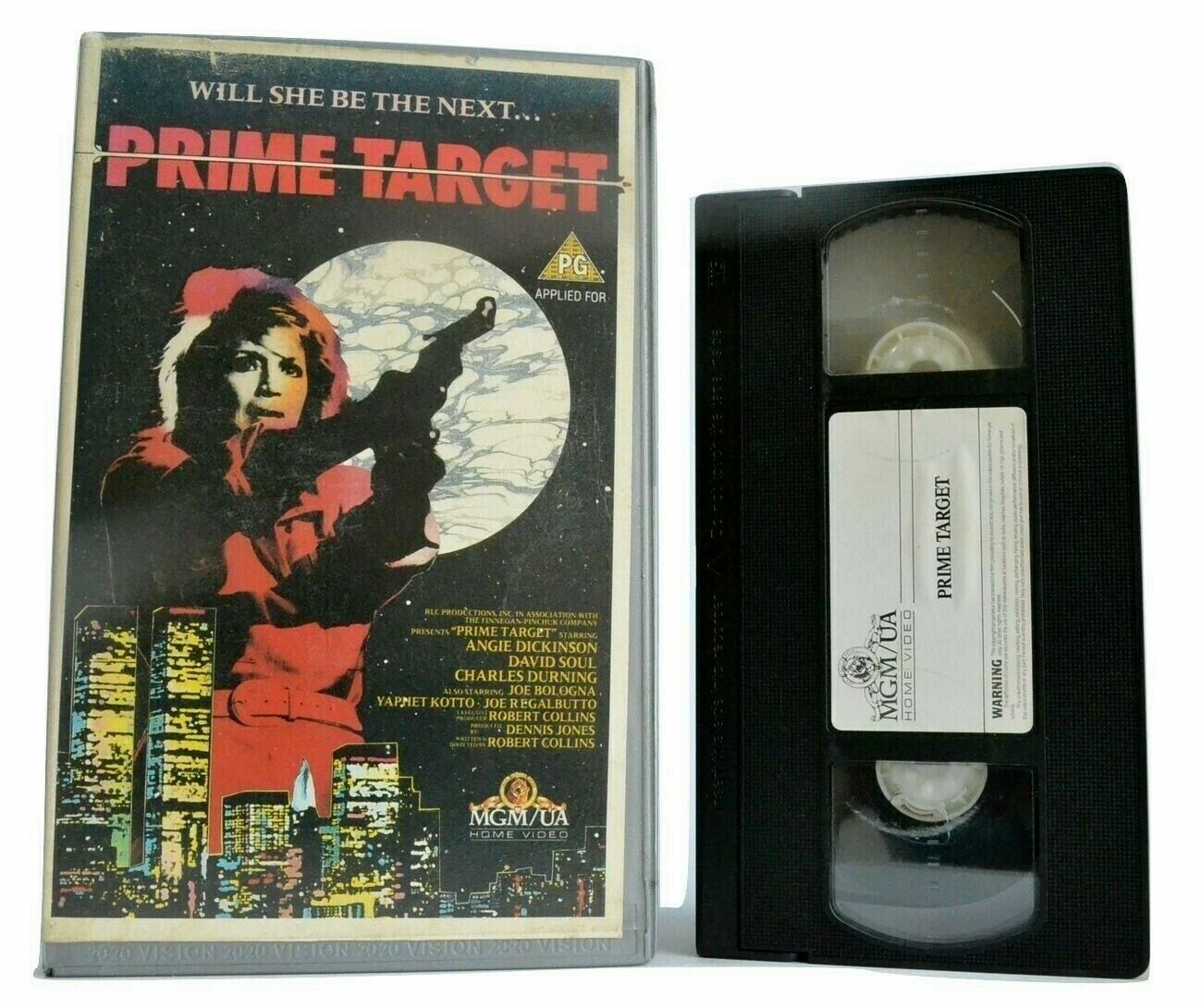 Prime Target: T.V. Movie (1989) Sample - Angie Dickinson - Action Crime - VHS-