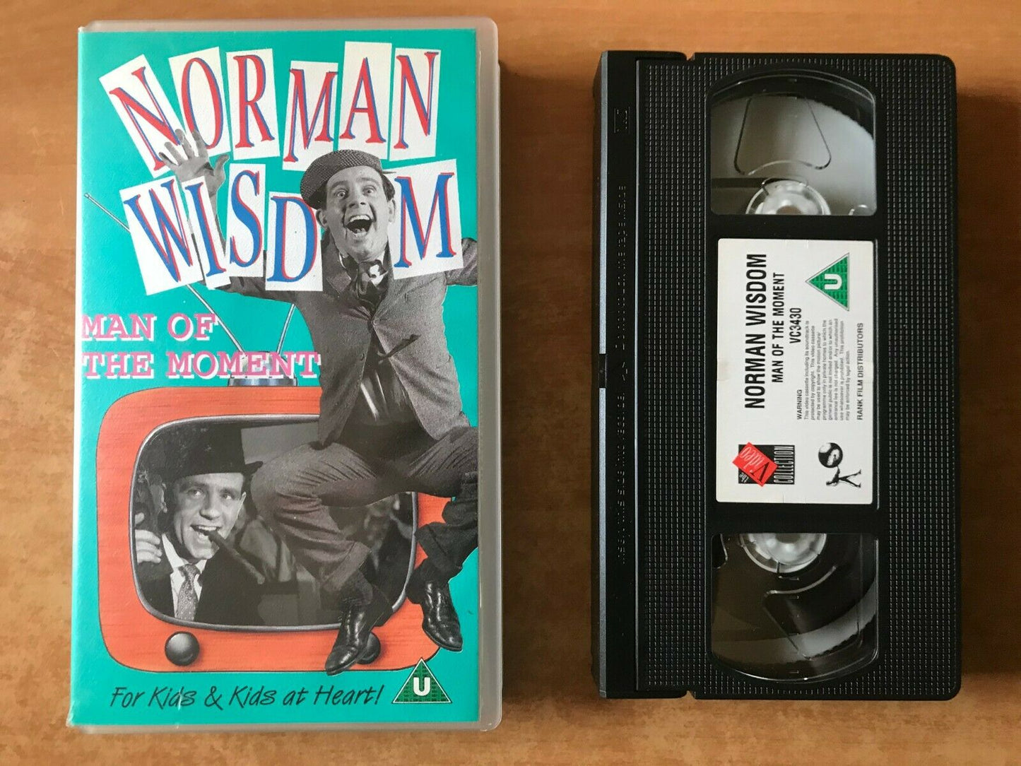 Man Of The Moment (1955) - Comedy - Norman Wisdom / Lana Morris - Pal VHS-