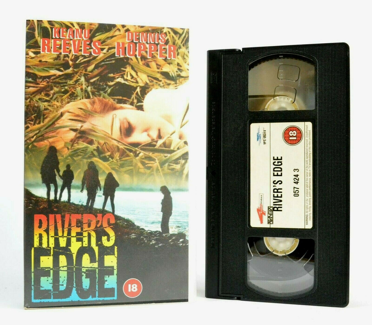 River's Edge: A T.Hunter Film - Independent Crime Movie - Keanu Reeves - VHS-