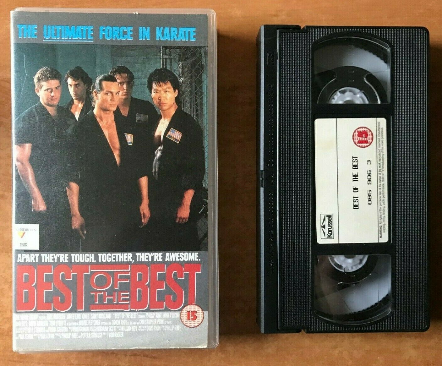 Best Of The Best: Martial Arts Action - Eric Roberts / Sally Kirkland - Pal VHS-