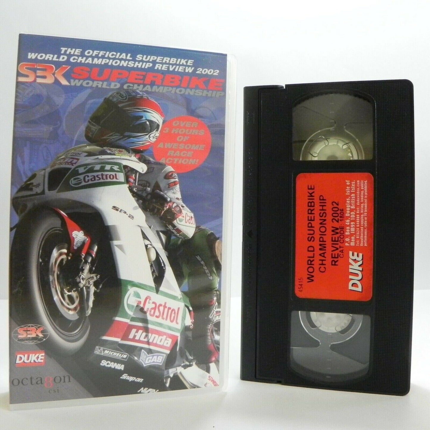 Superbike World Championship - Best Riders - Fastest Bikes - Troy Bayliss - VHS-