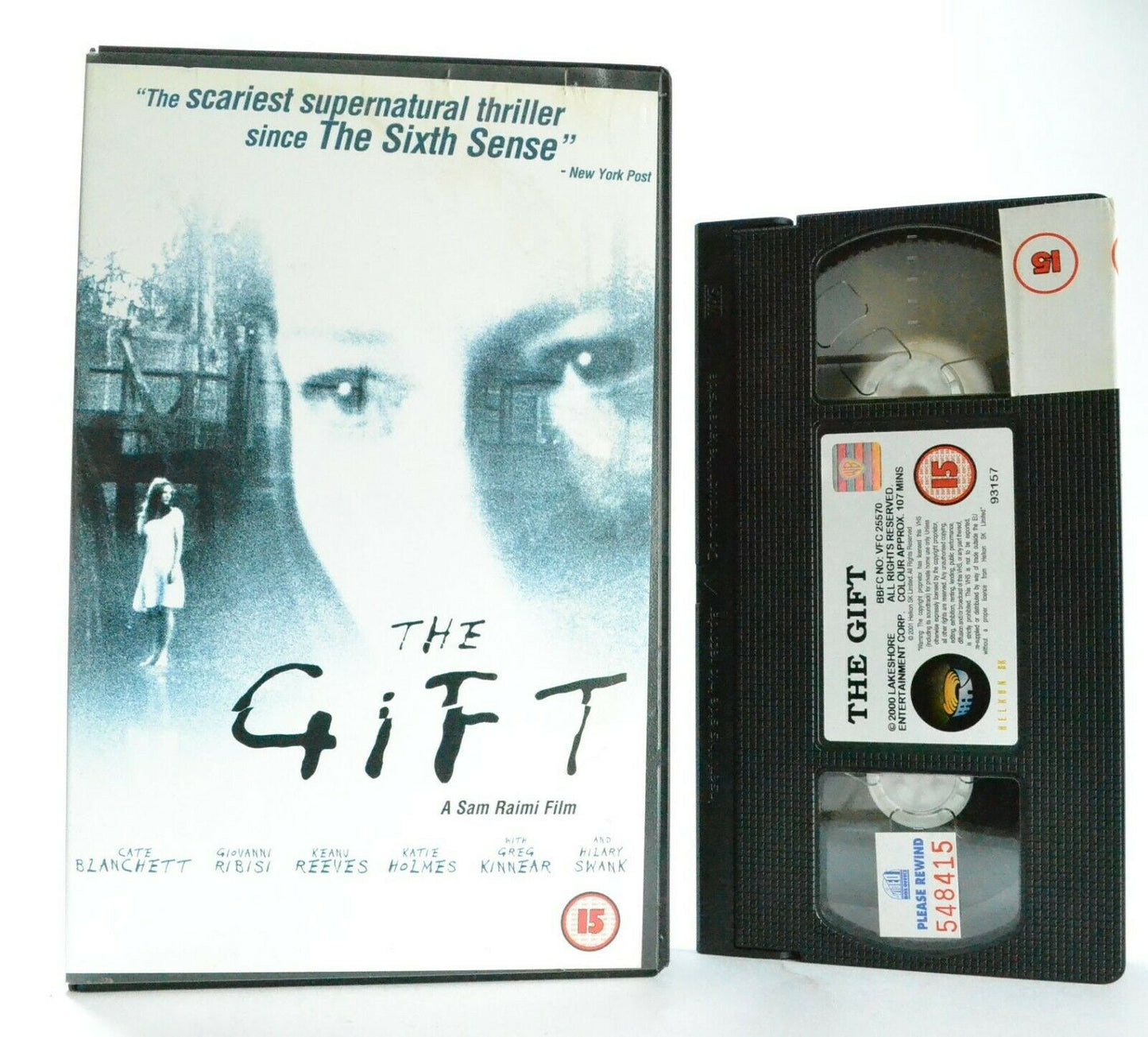 The Gift: A Sam Raimi Film - Supernatural Thriller - Psychic Experiences - VHS-