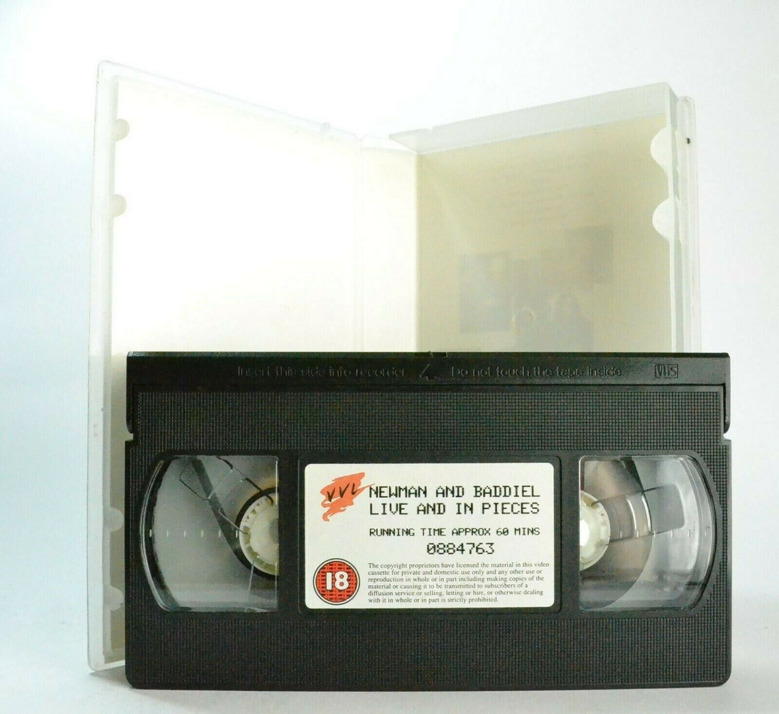 Newman And Baddiel: Live And In Pieces - Wembley Arena - 10th December '93 - VHS-