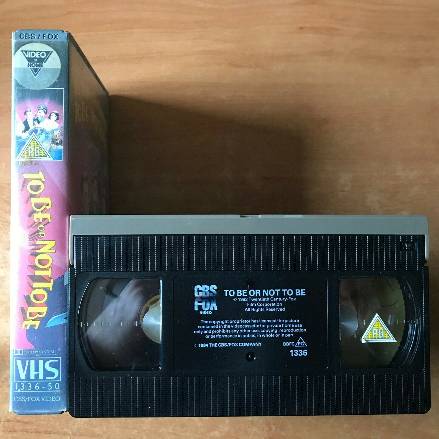 To Be Or Not To Be (1983); [CBS/FOX] Comedy - World War 2 - Mel Brooks - Pal VHS-