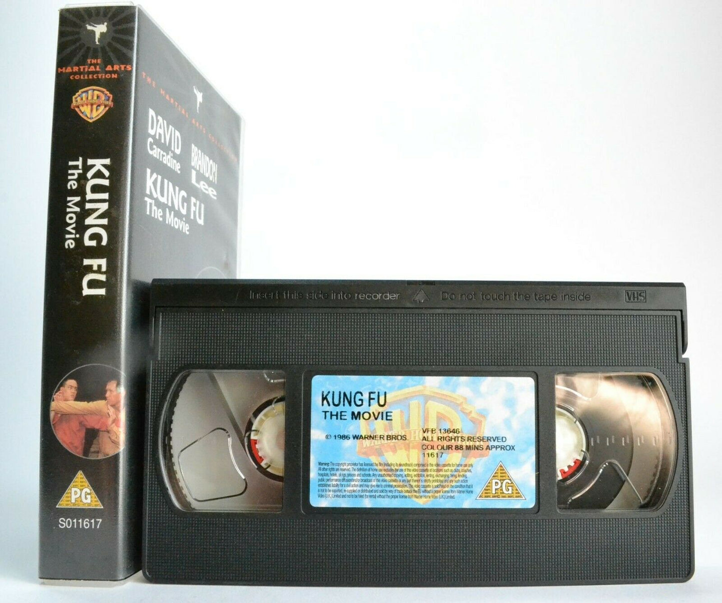 Kung Fu: The Movie - (1986) Made For T.V. - Martial Artist - Brandon Lee - VHS-