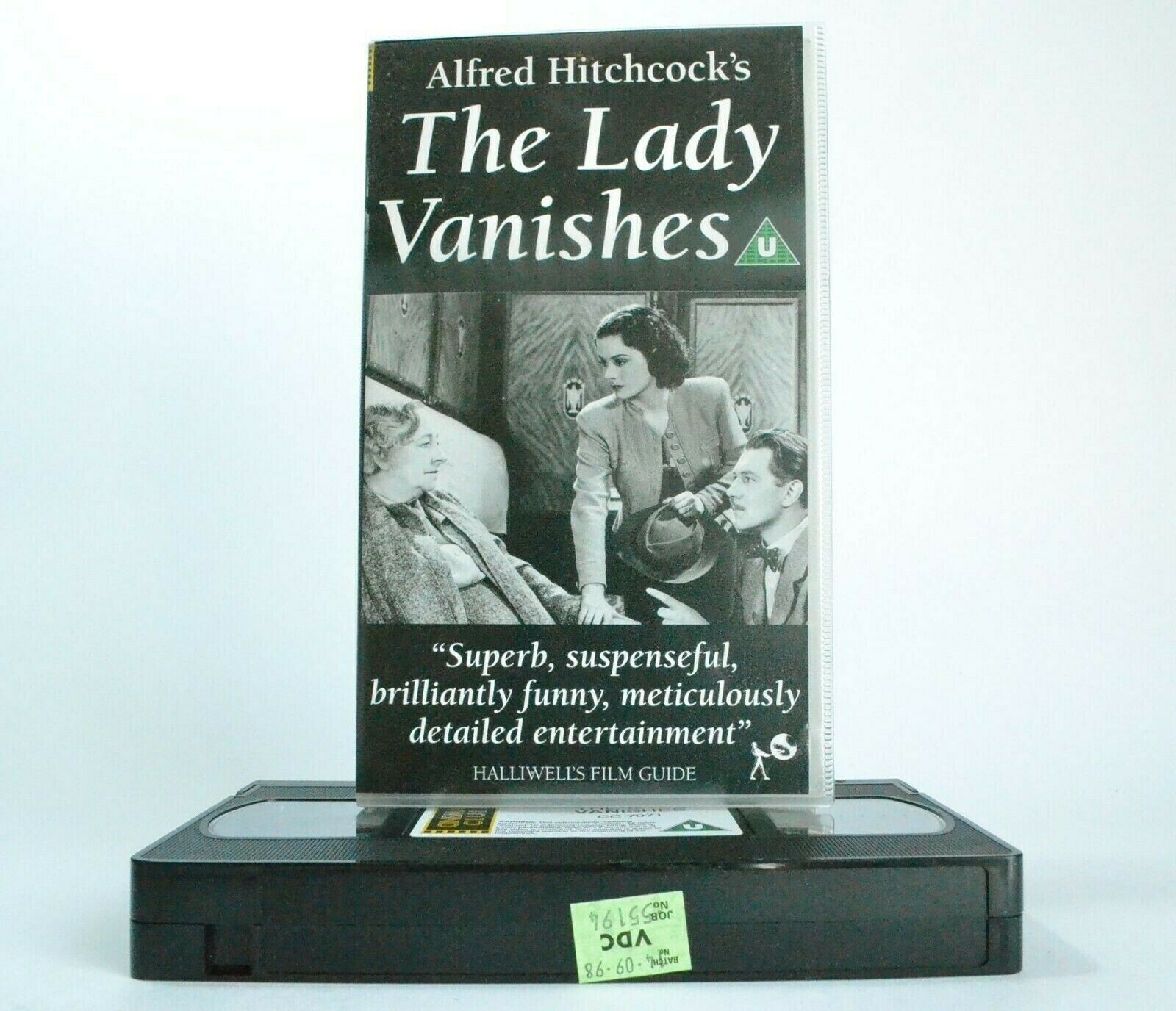 The Lady Vanishes: Alfred Hitchcock Film (1938) - British Mystery Thriller - VHS-