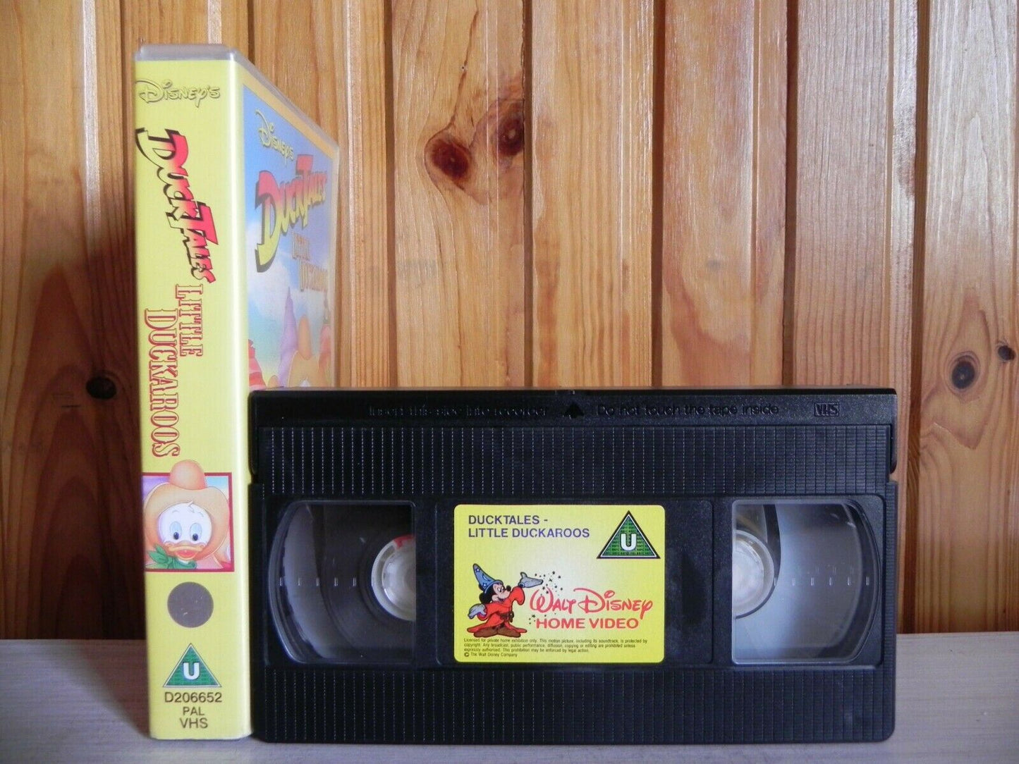 Duck Tales - Little Duckaroos - Disney's - Adventure - Animated Series - Pal VHS-